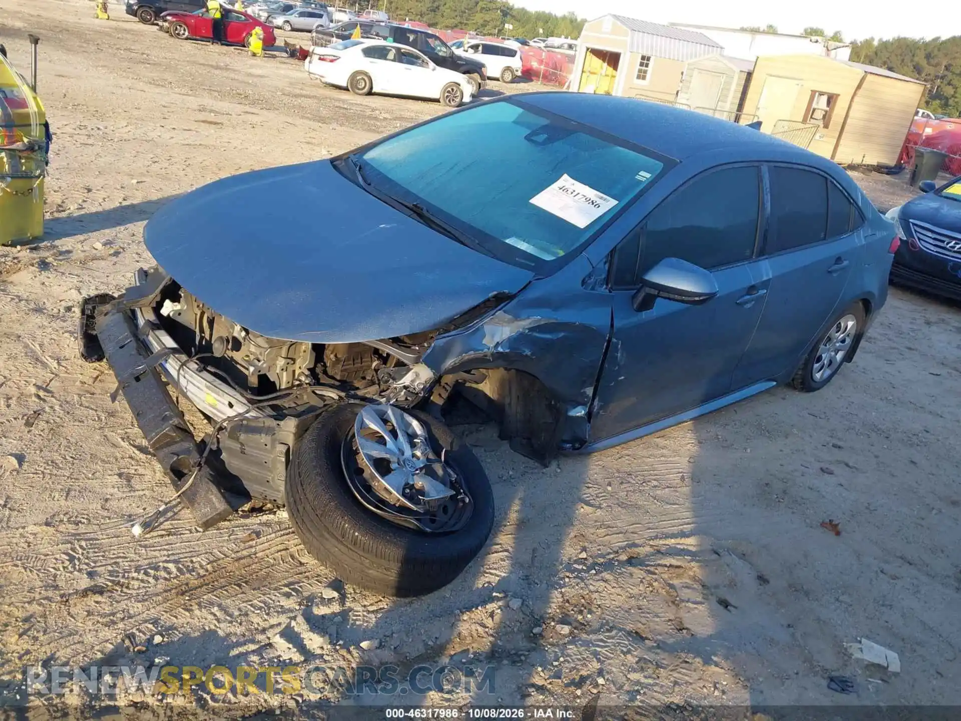2 Фотография поврежденного автомобиля 5YFEPMAE3MP155477 TOYOTA COROLLA 2021