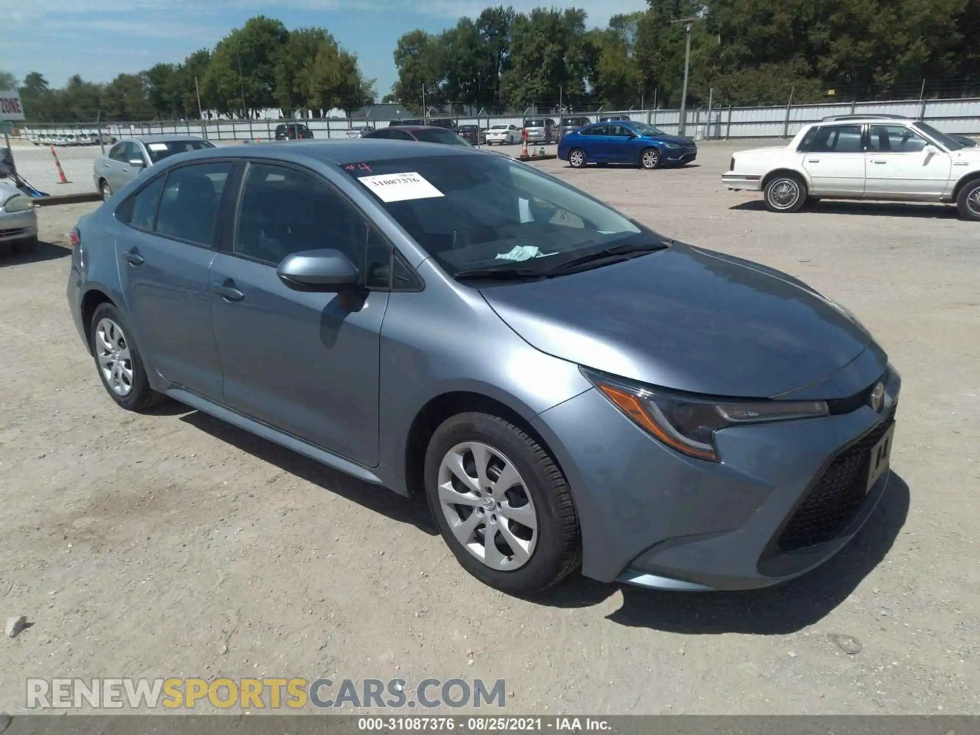 1 Photograph of a damaged car 5YFEPMAE3MP157116 TOYOTA COROLLA 2021