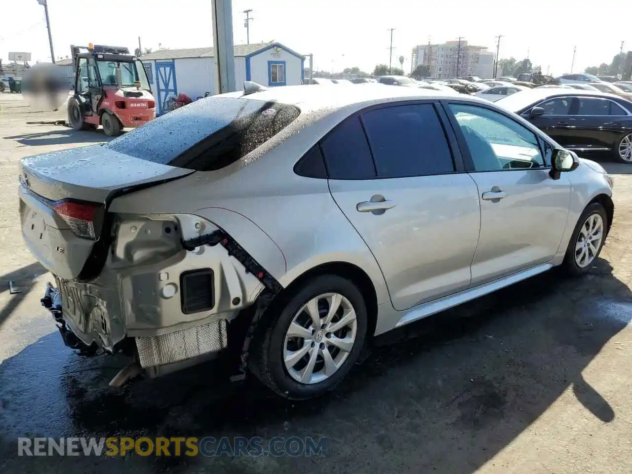 3 Photograph of a damaged car 5YFEPMAE3MP162297 TOYOTA COROLLA 2021