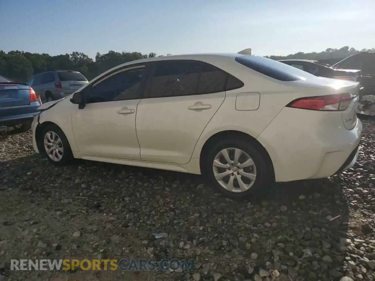 2 Photograph of a damaged car 5YFEPMAE3MP163515 TOYOTA COROLLA 2021