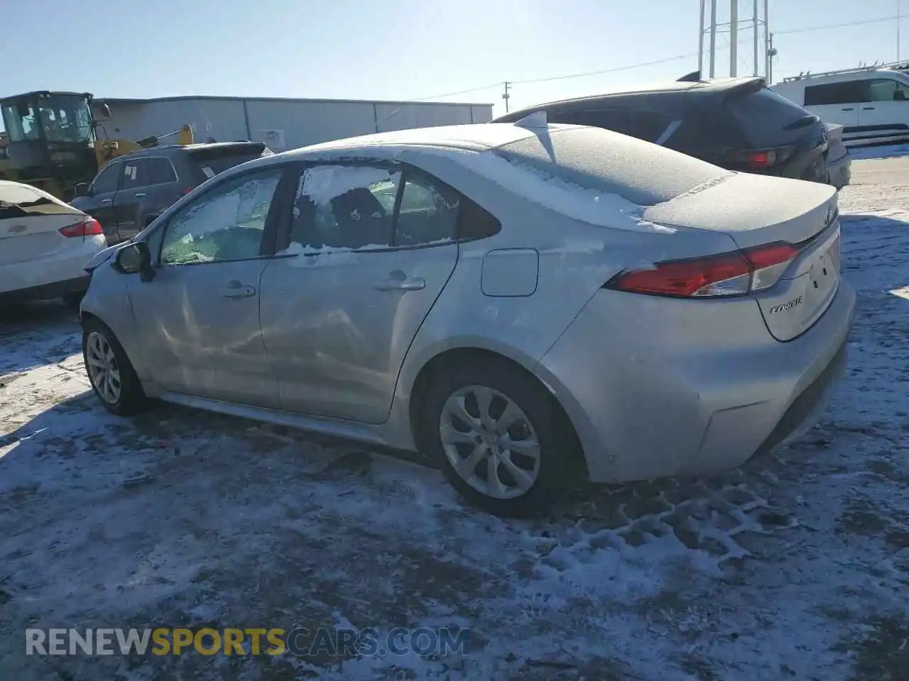 2 Photograph of a damaged car 5YFEPMAE3MP165927 TOYOTA COROLLA 2021