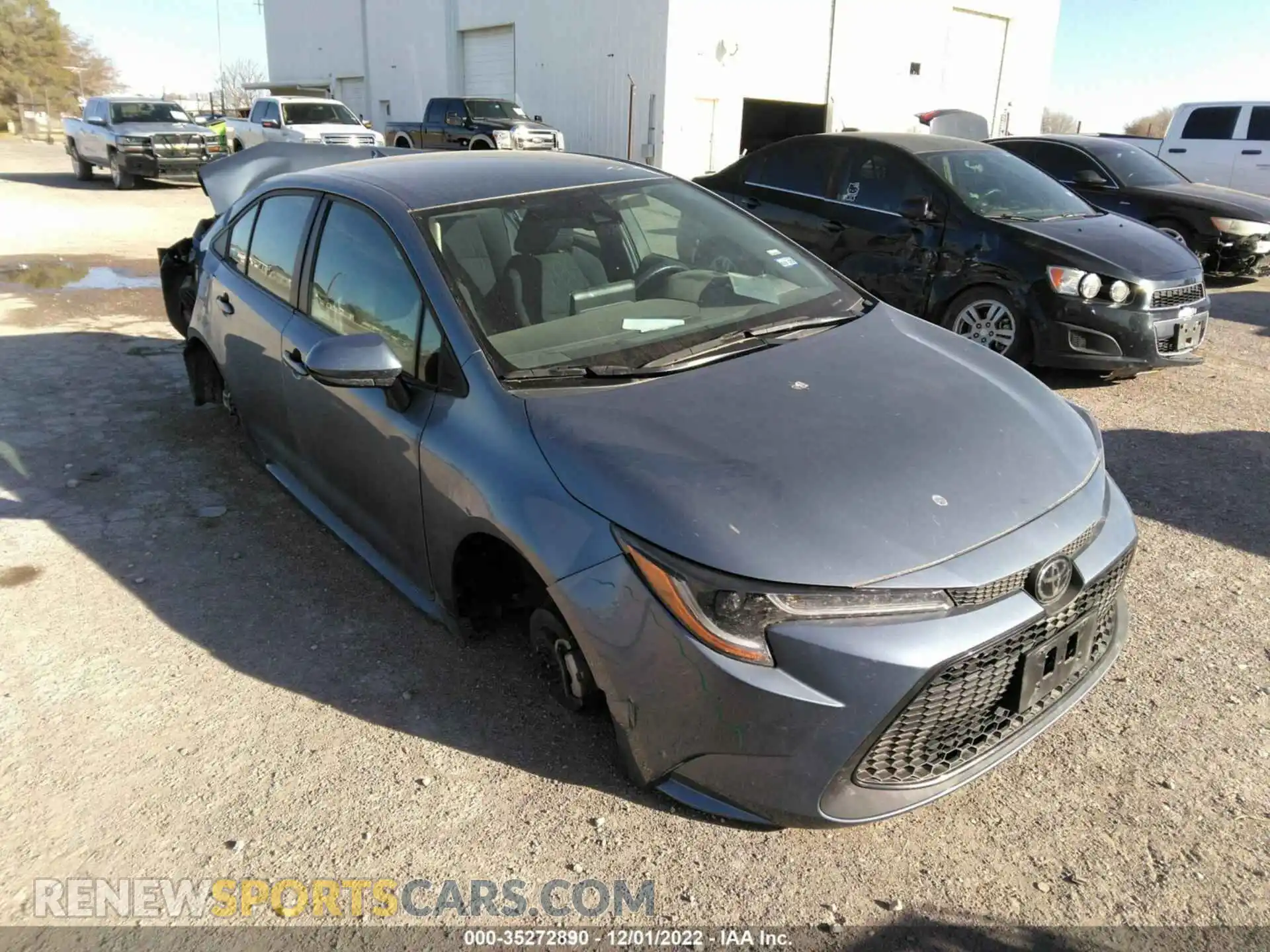 1 Photograph of a damaged car 5YFEPMAE3MP171453 TOYOTA COROLLA 2021