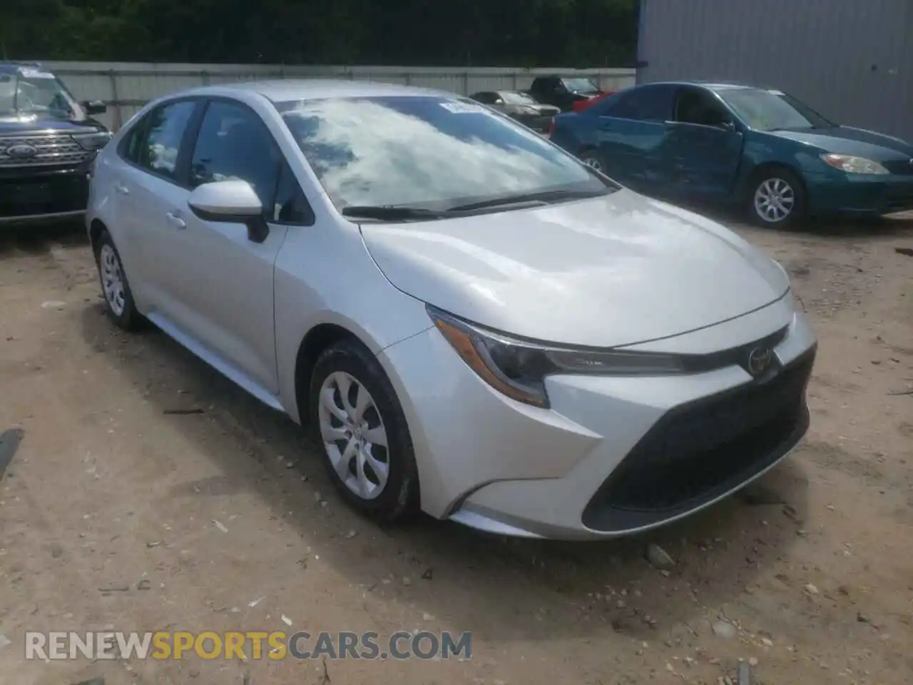 1 Photograph of a damaged car 5YFEPMAE3MP173848 TOYOTA COROLLA 2021