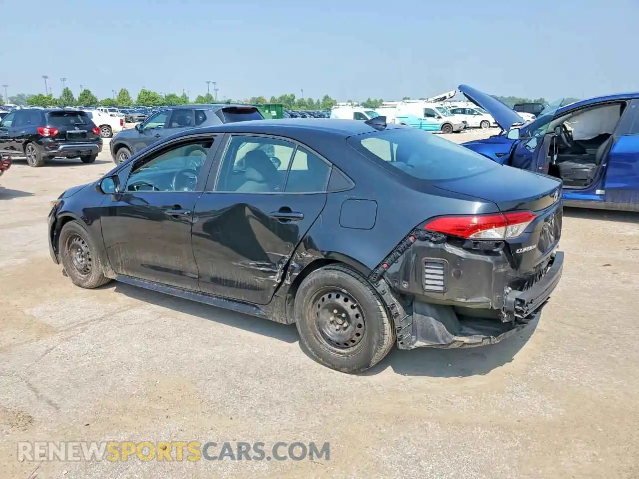 2 Фотография поврежденного автомобиля 5YFEPMAE3MP173901 TOYOTA COROLLA 2021