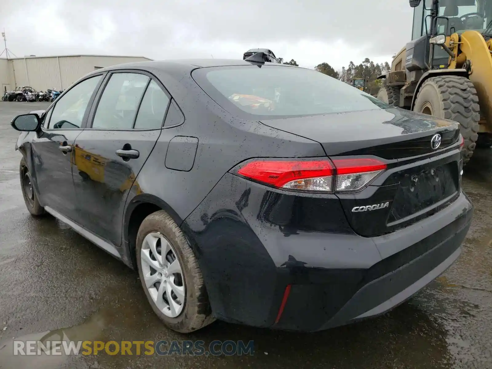 3 Photograph of a damaged car 5YFEPMAE3MP173946 TOYOTA COROLLA 2021