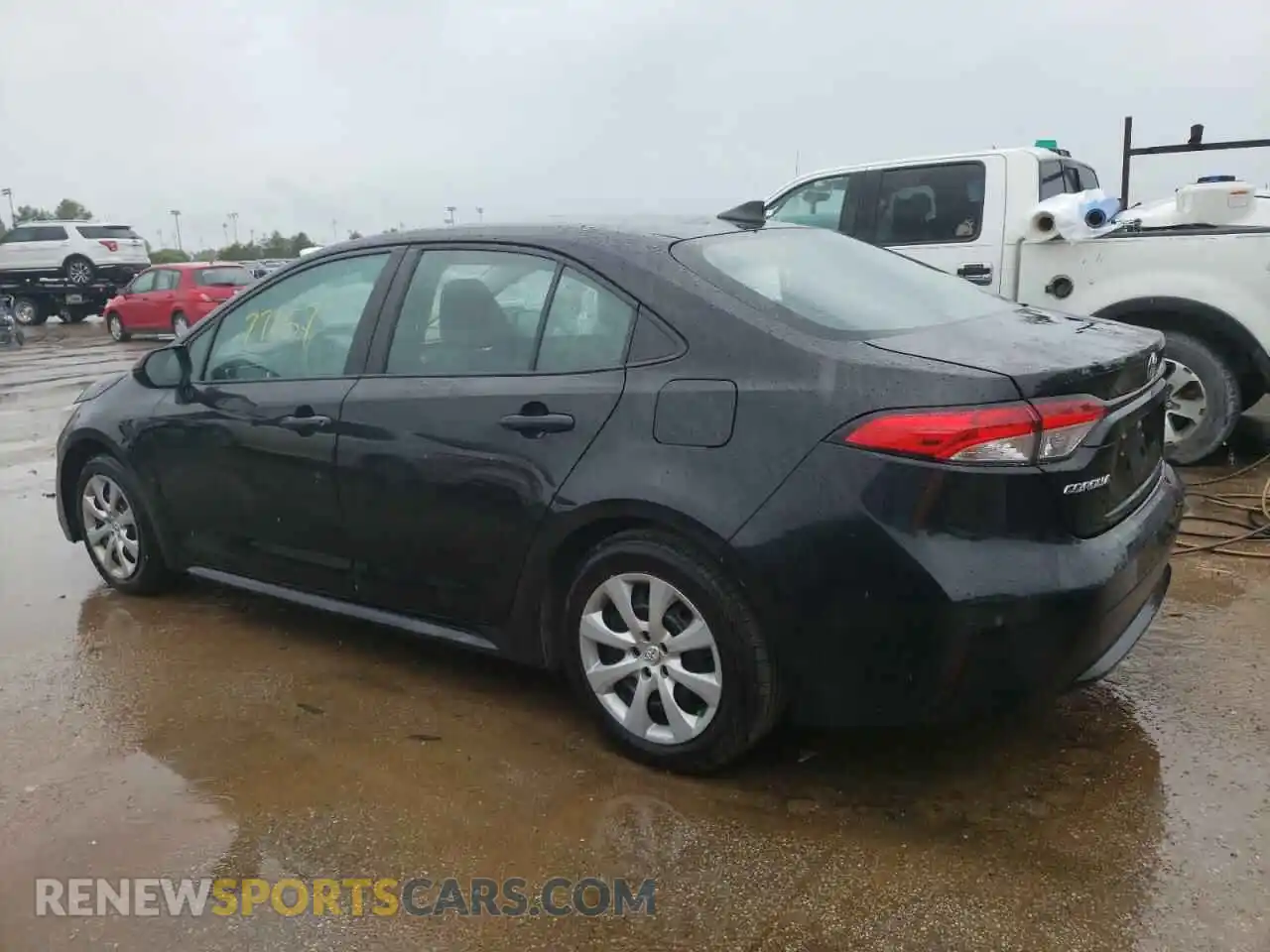 2 Photograph of a damaged car 5YFEPMAE3MP176099 TOYOTA COROLLA 2021