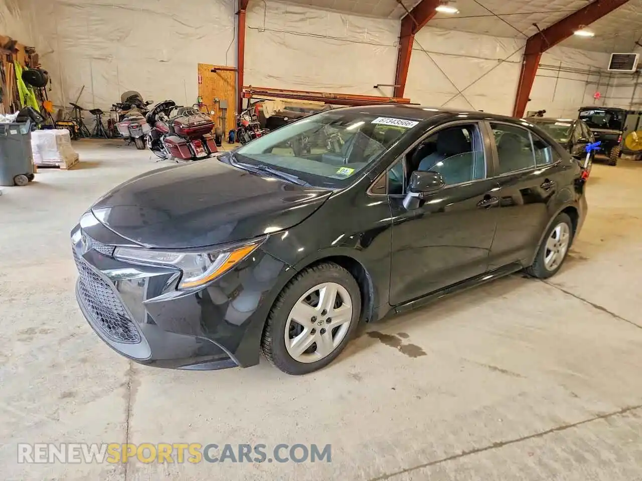 1 Photograph of a damaged car 5YFEPMAE3MP176197 TOYOTA COROLLA 2021
