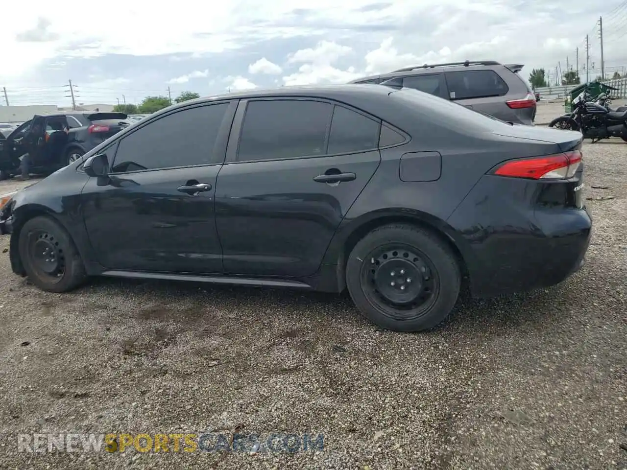 2 Photograph of a damaged car 5YFEPMAE3MP178712 TOYOTA COROLLA 2021