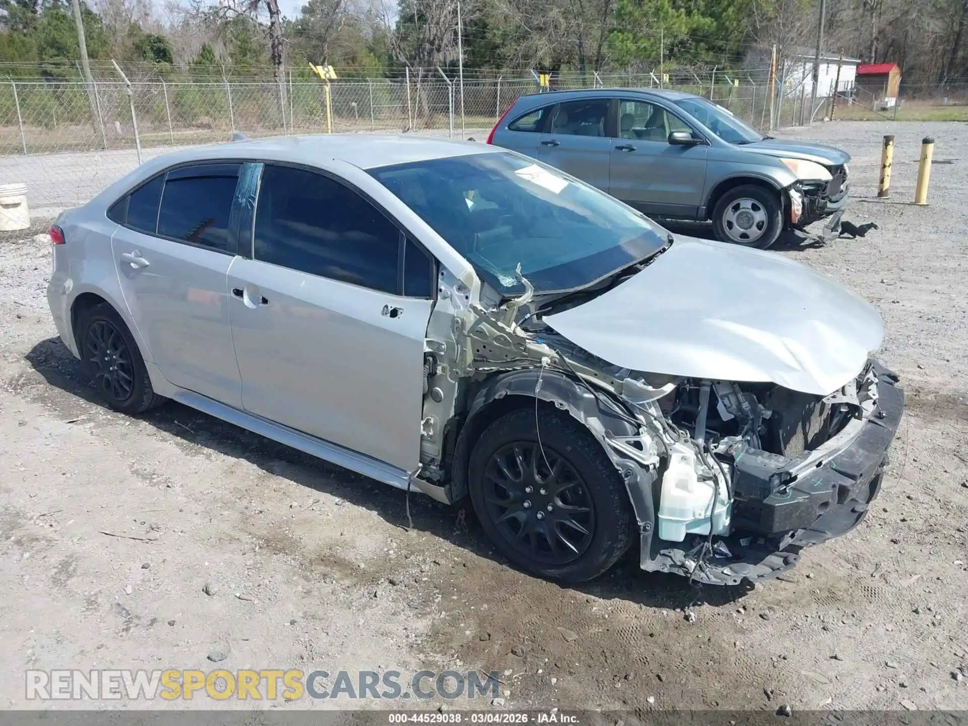1 Photograph of a damaged car 5YFEPMAE3MP179620 TOYOTA COROLLA 2021