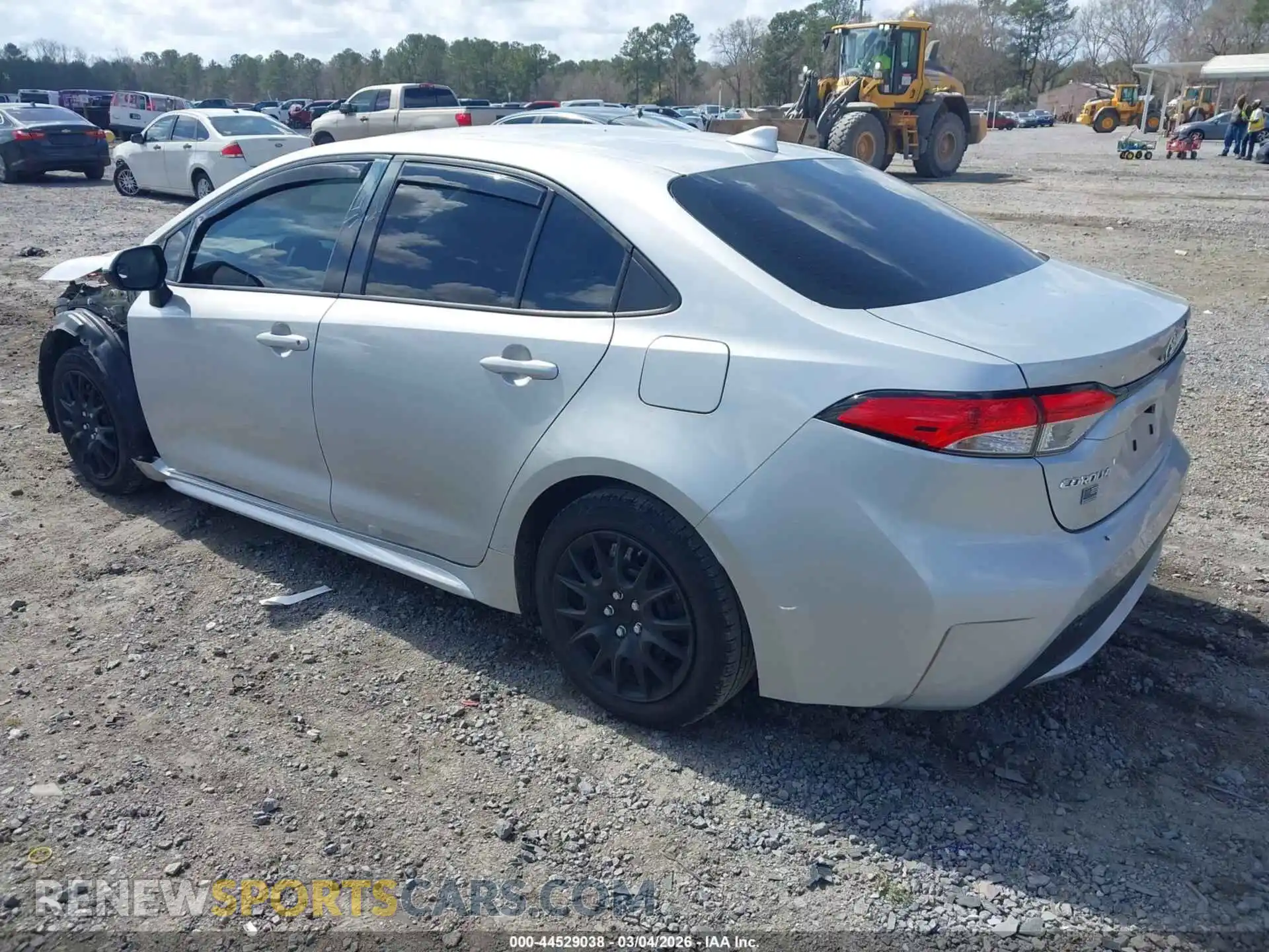 3 Photograph of a damaged car 5YFEPMAE3MP179620 TOYOTA COROLLA 2021