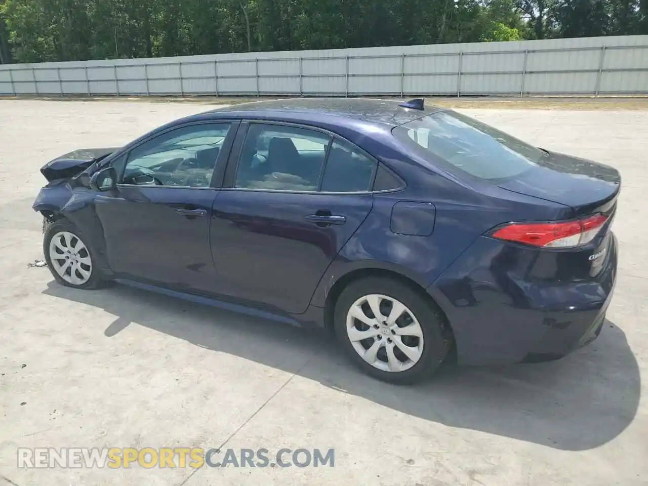 2 Photograph of a damaged car 5YFEPMAE3MP181285 TOYOTA COROLLA 2021