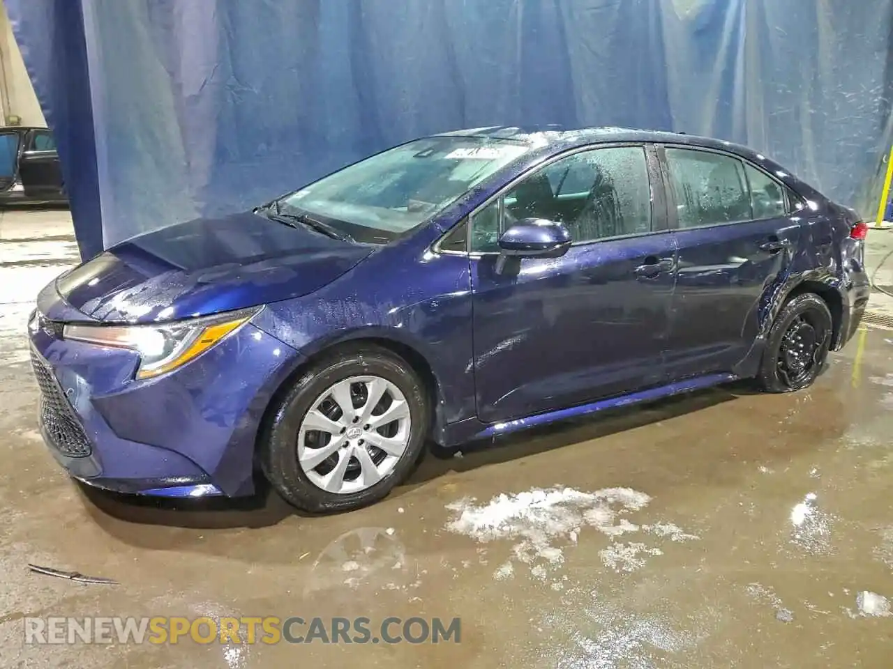 1 Photograph of a damaged car 5YFEPMAE3MP184025 TOYOTA COROLLA 2021