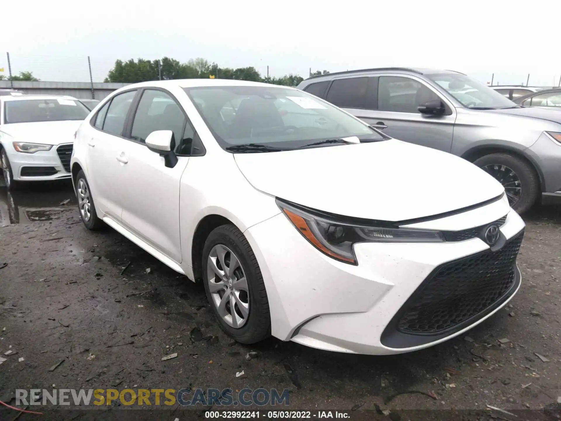 1 Photograph of a damaged car 5YFEPMAE3MP184784 TOYOTA COROLLA 2021