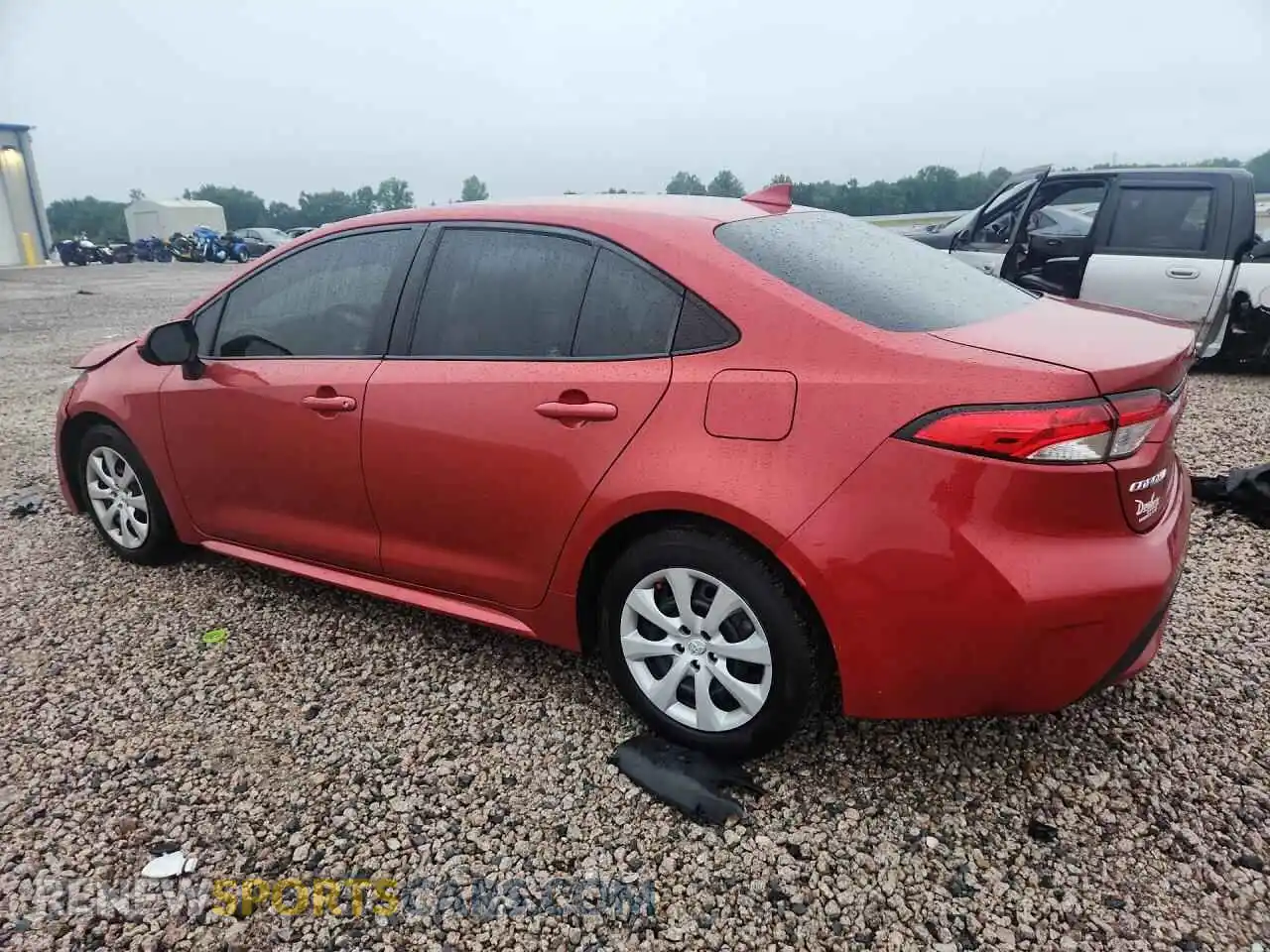 2 Photograph of a damaged car 5YFEPMAE3MP186003 TOYOTA COROLLA 2021