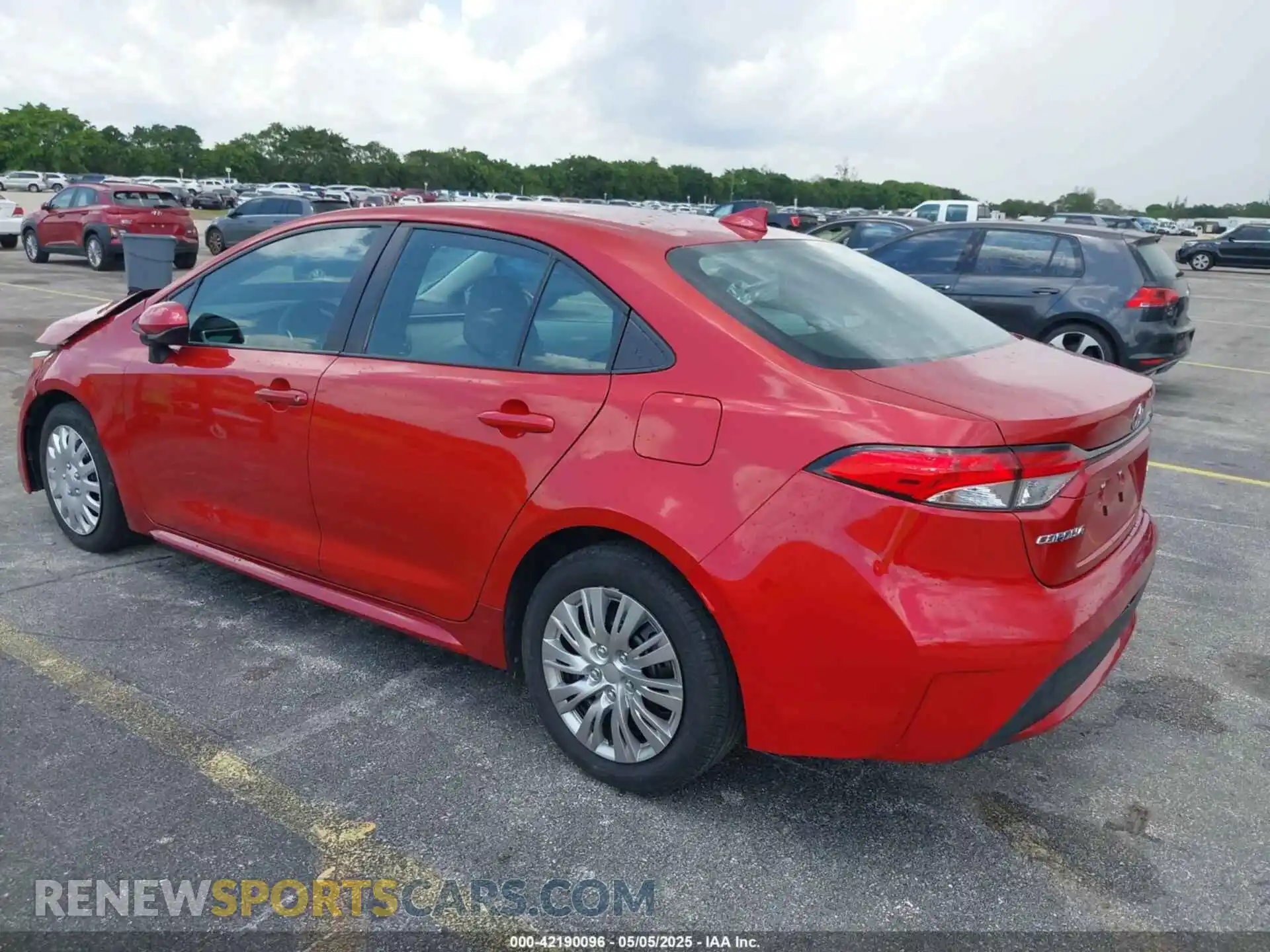3 Photograph of a damaged car 5YFEPMAE3MP187958 TOYOTA COROLLA 2021