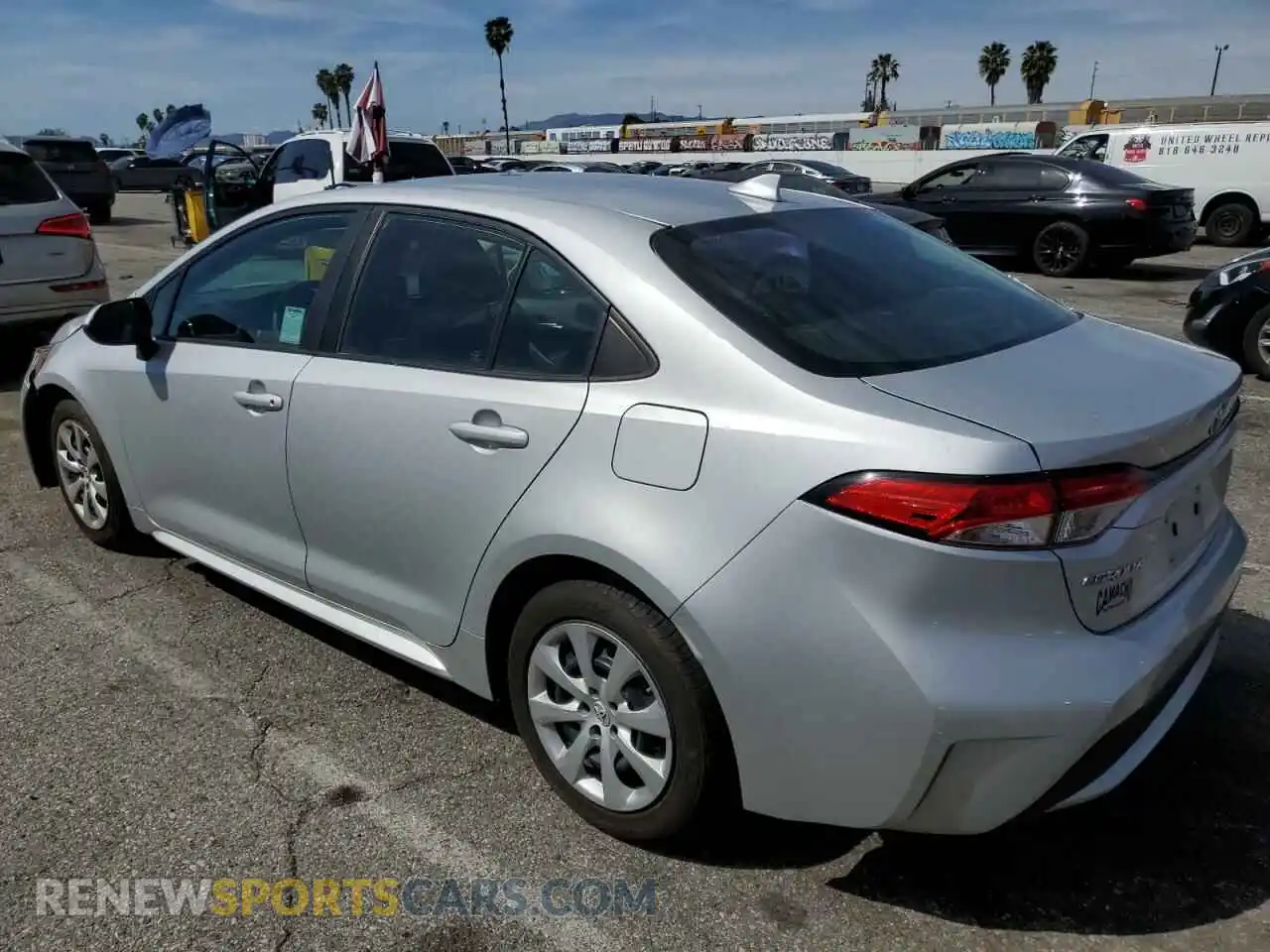 2 Photograph of a damaged car 5YFEPMAE3MP189144 TOYOTA COROLLA 2021