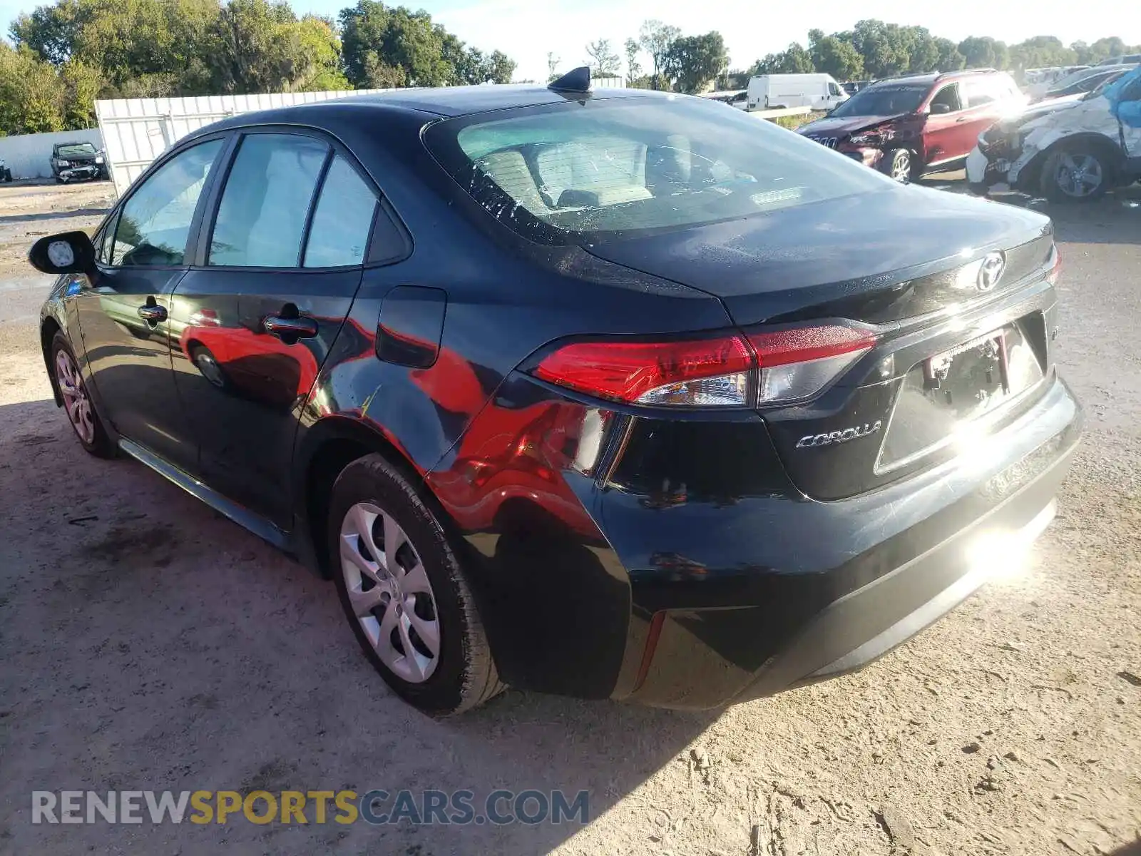 3 Photograph of a damaged car 5YFEPMAE3MP190469 TOYOTA COROLLA 2021