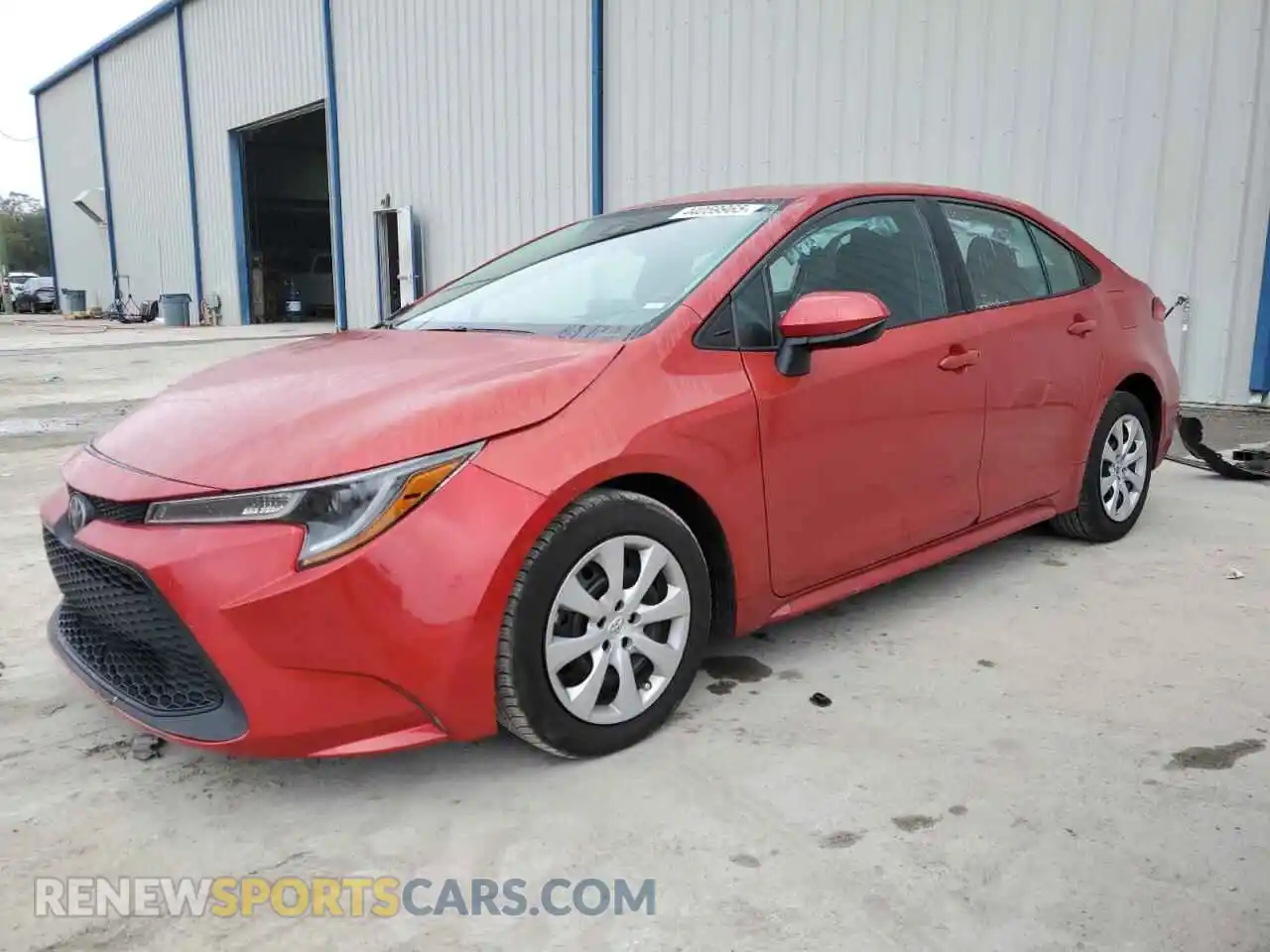 1 Photograph of a damaged car 5YFEPMAE3MP190990 TOYOTA COROLLA 2021