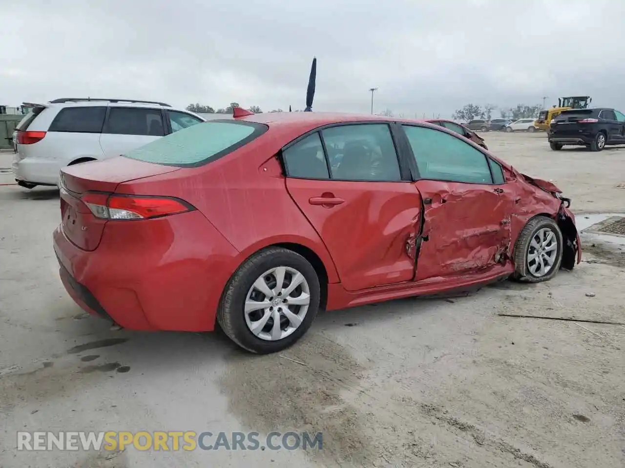 3 Photograph of a damaged car 5YFEPMAE3MP190990 TOYOTA COROLLA 2021