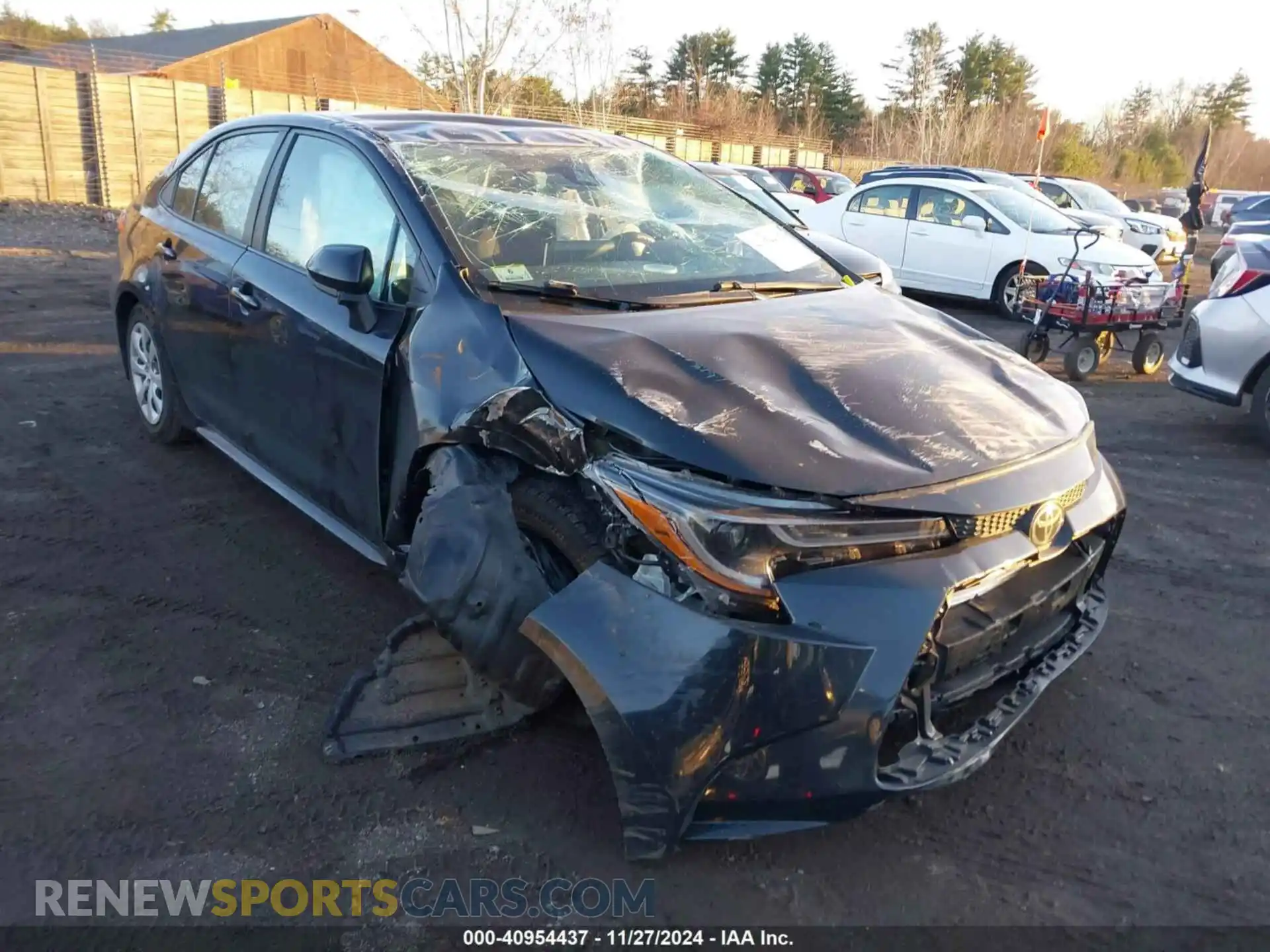 1 Photograph of a damaged car 5YFEPMAE3MP191993 TOYOTA COROLLA 2021
