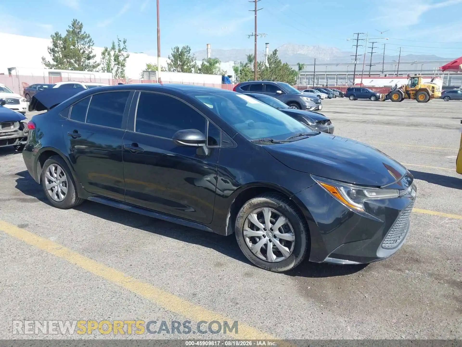 1 Photograph of a damaged car 5YFEPMAE3MP197180 TOYOTA COROLLA 2021