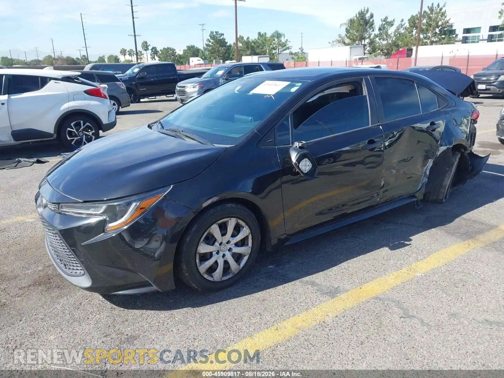 2 Photograph of a damaged car 5YFEPMAE3MP197180 TOYOTA COROLLA 2021