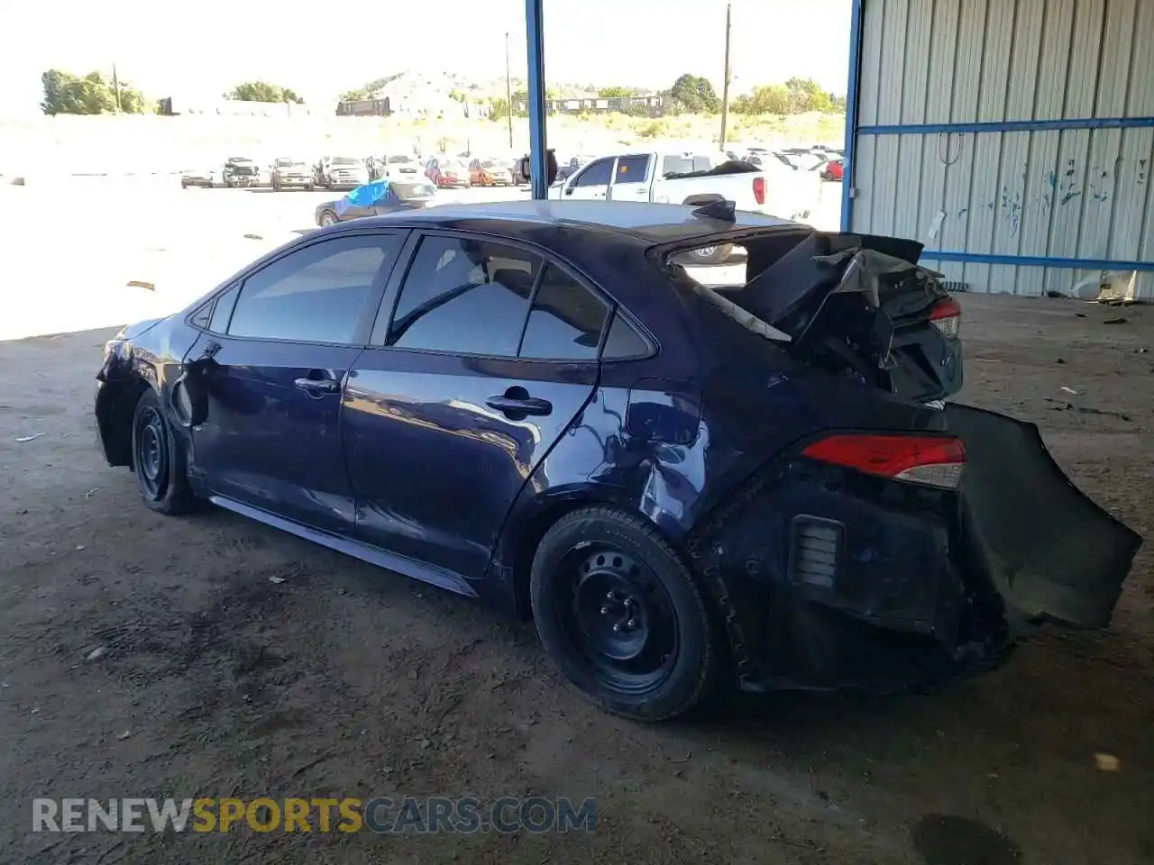 2 Photograph of a damaged car 5YFEPMAE3MP200613 TOYOTA COROLLA 2021