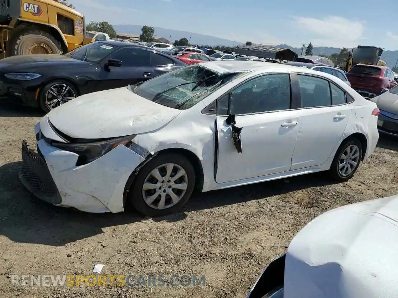 1 Photograph of a damaged car 5YFEPMAE3MP202927 TOYOTA COROLLA 2021