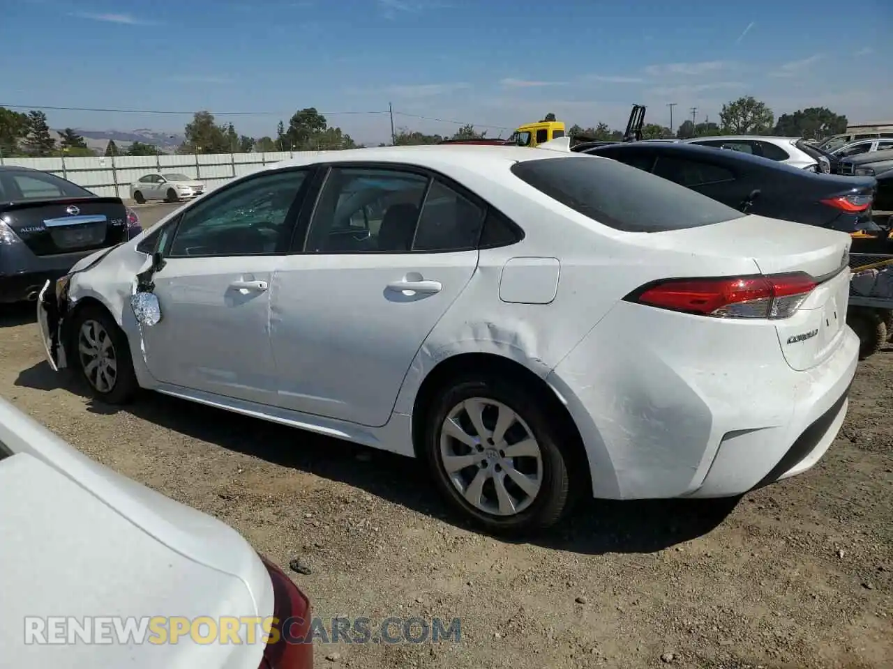 2 Photograph of a damaged car 5YFEPMAE3MP202927 TOYOTA COROLLA 2021
