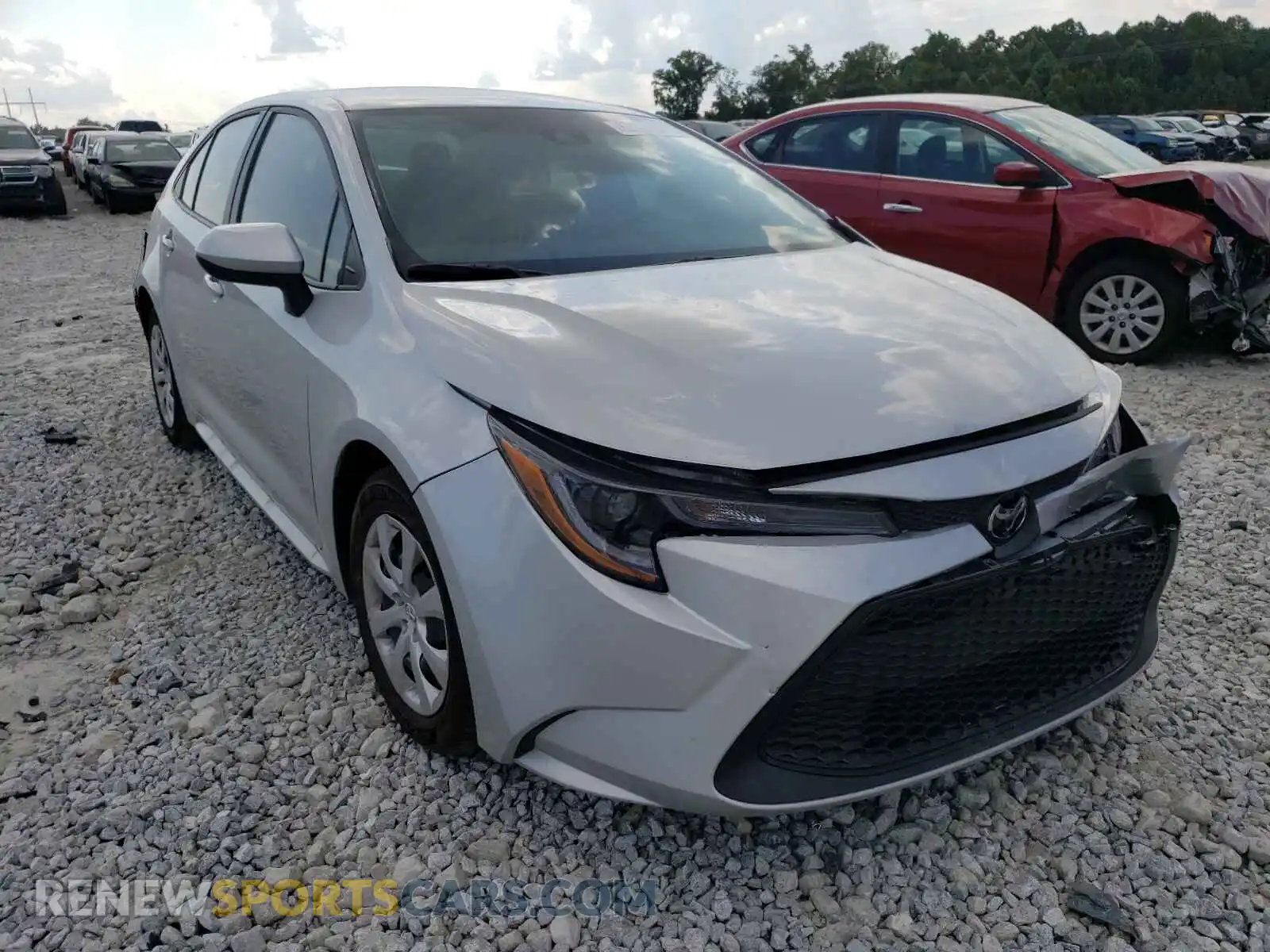 1 Photograph of a damaged car 5YFEPMAE3MP208968 TOYOTA COROLLA 2021