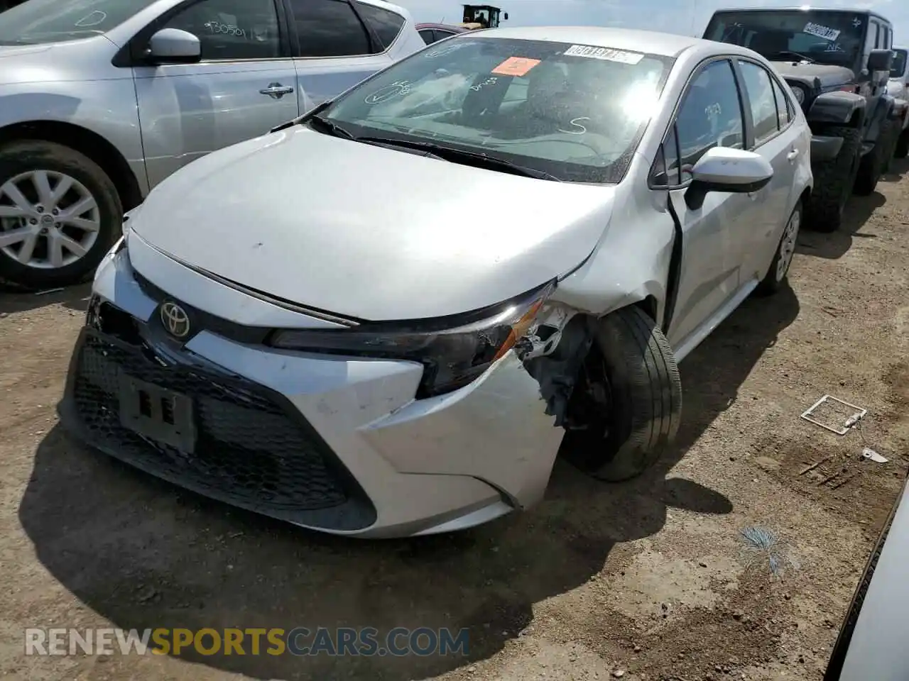 2 Фотография поврежденного автомобиля 5YFEPMAE3MP209067 TOYOTA COROLLA 2021
