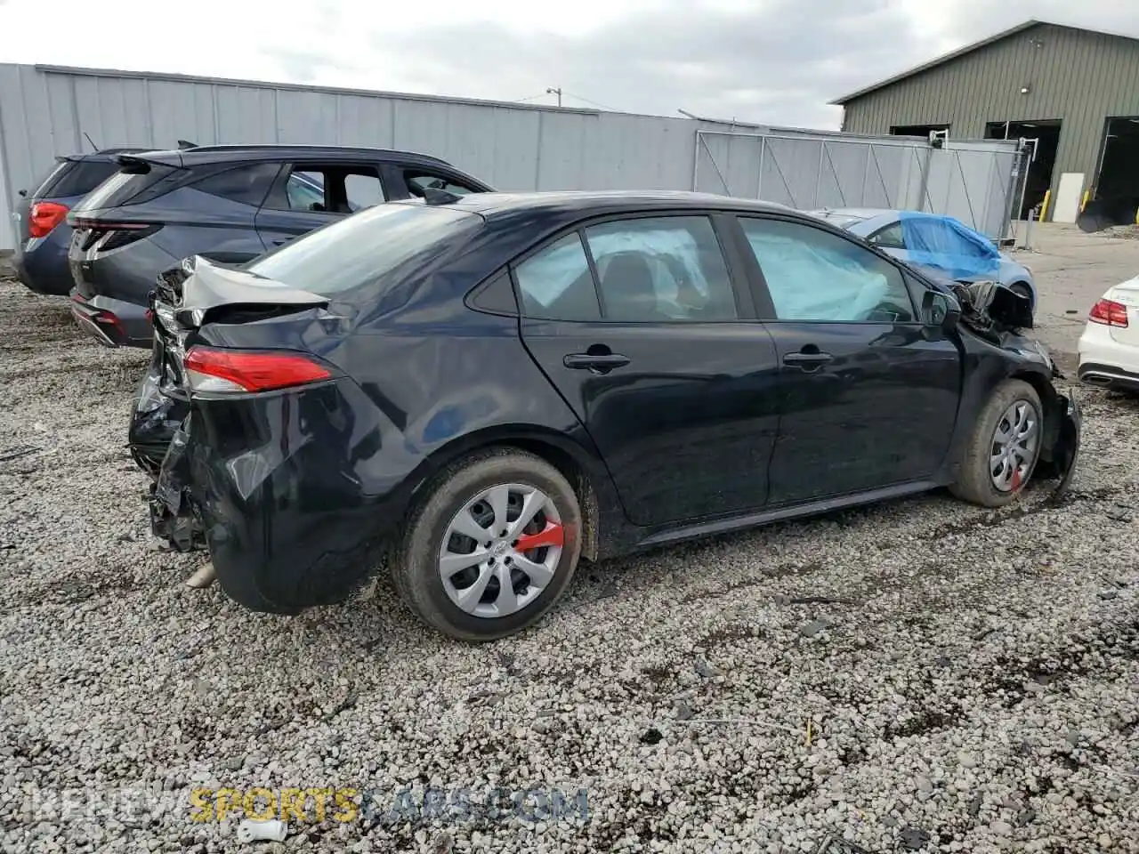 3 Photograph of a damaged car 5YFEPMAE3MP210381 TOYOTA COROLLA 2021