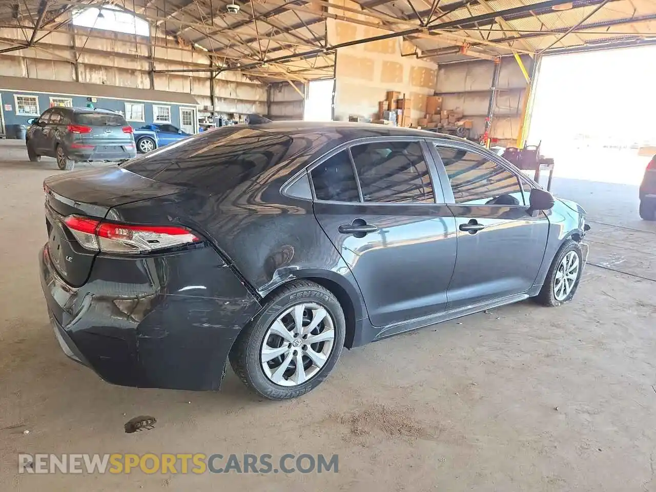 3 Photograph of a damaged car 5YFEPMAE3MP211658 TOYOTA COROLLA 2021