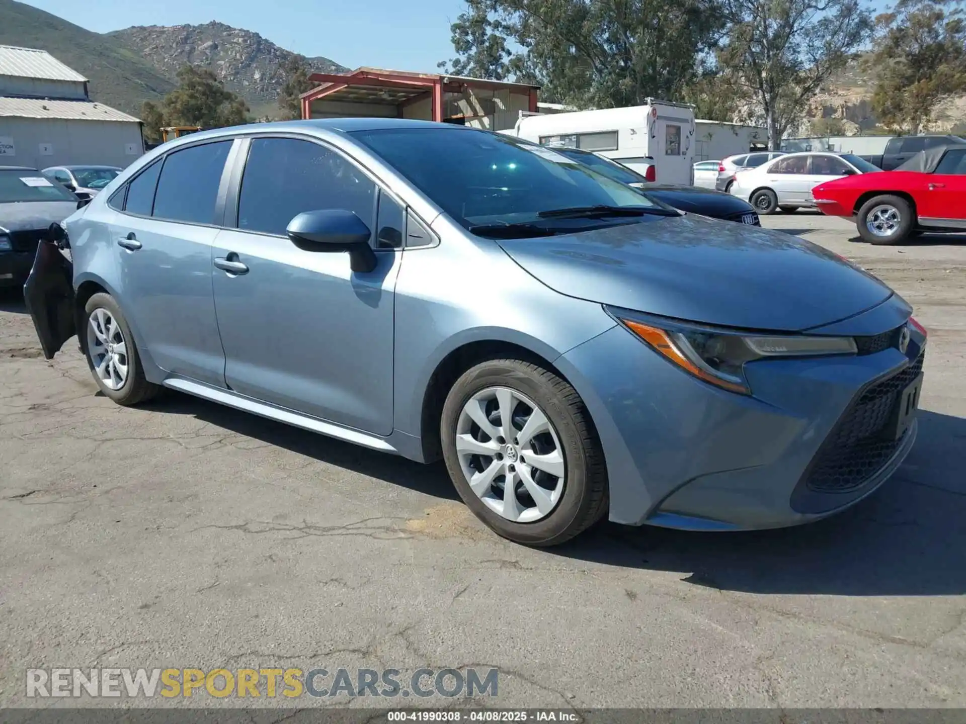 1 Photograph of a damaged car 5YFEPMAE3MP214334 TOYOTA COROLLA 2021