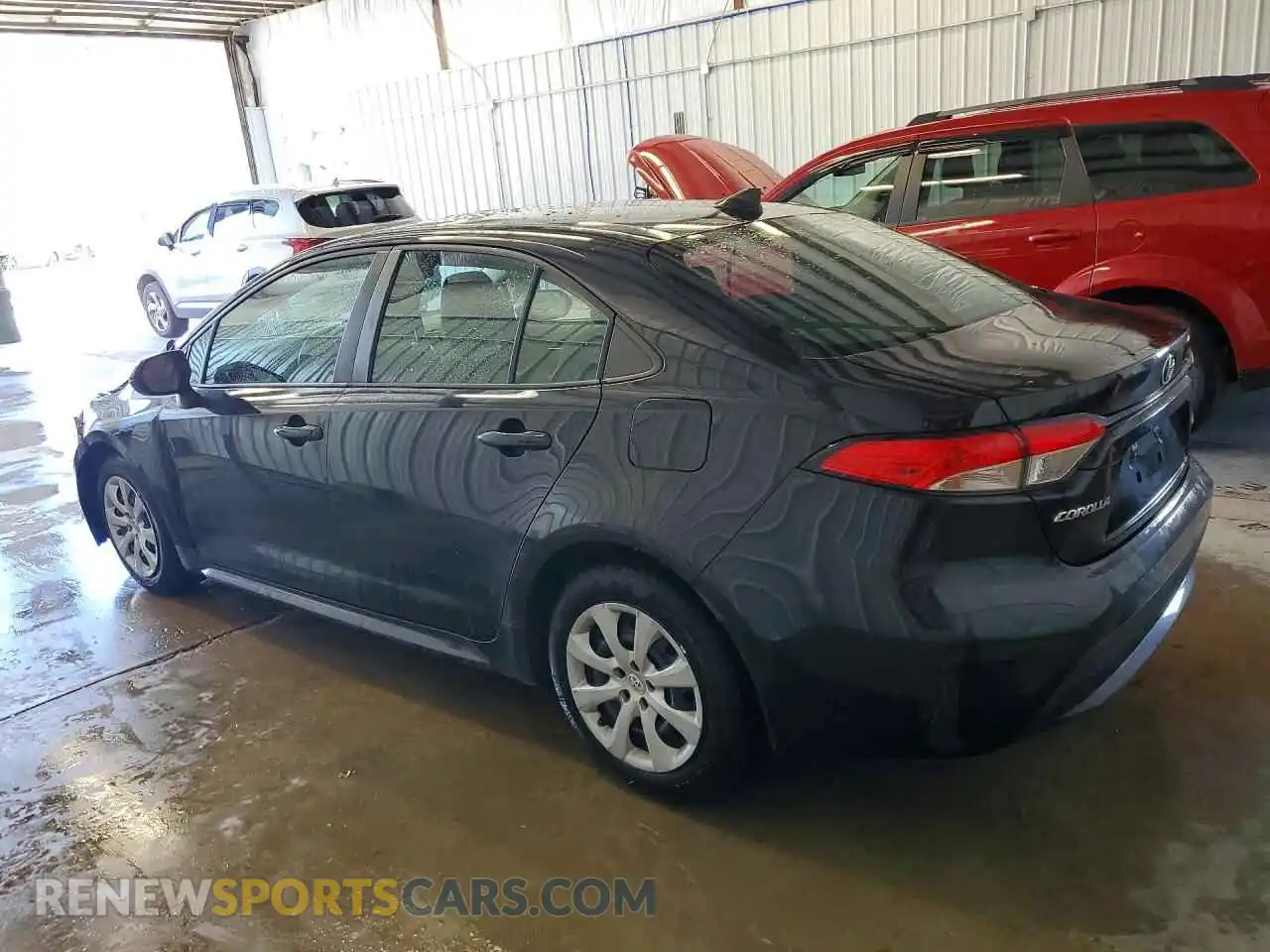 2 Photograph of a damaged car 5YFEPMAE3MP214608 TOYOTA COROLLA 2021