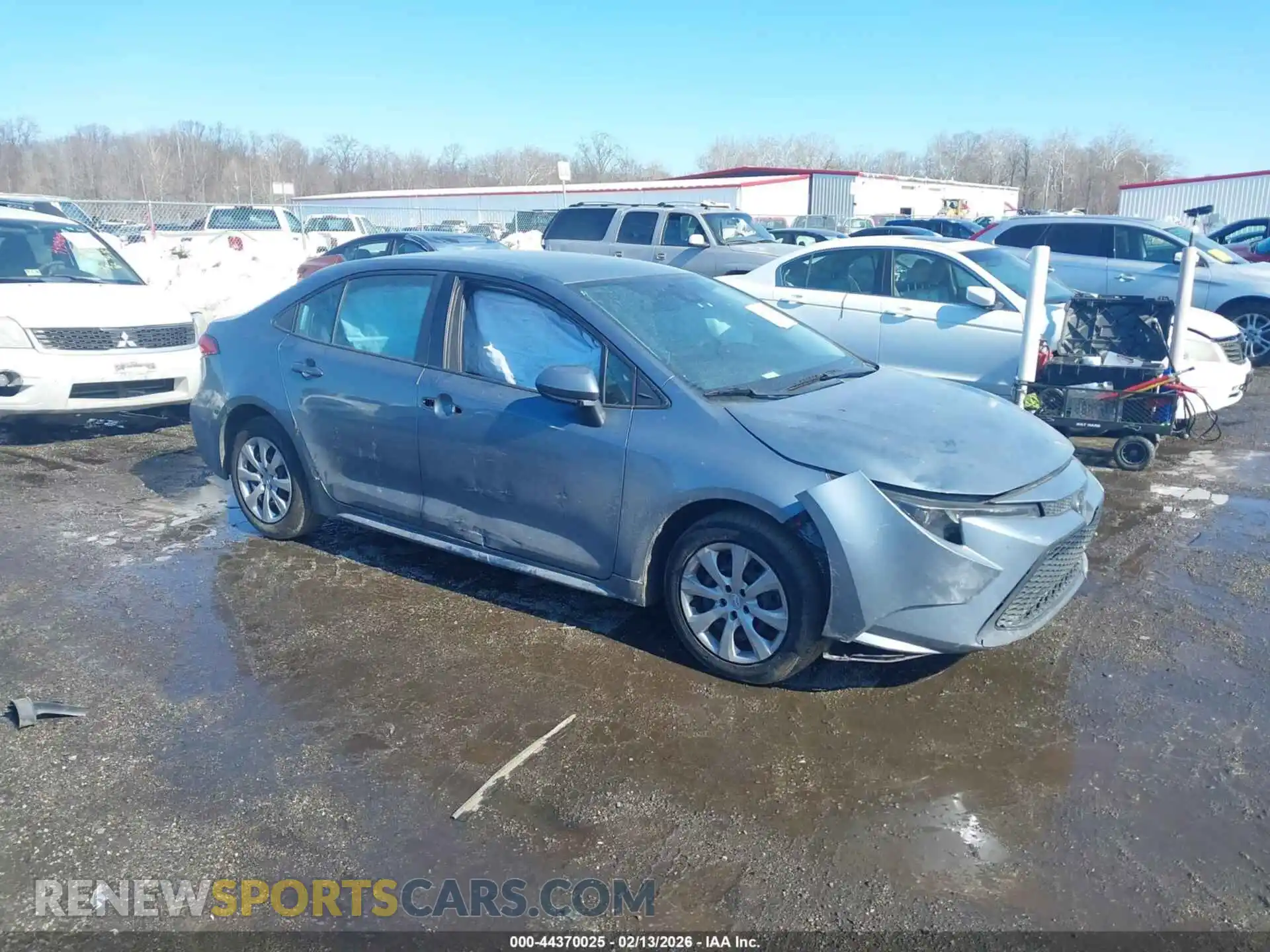 1 Photograph of a damaged car 5YFEPMAE3MP217184 TOYOTA COROLLA 2021