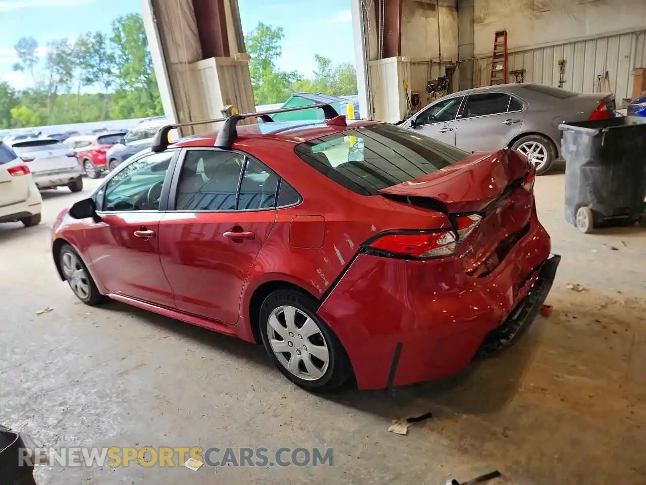 2 Photograph of a damaged car 5YFEPMAE3MP218738 TOYOTA COROLLA 2021