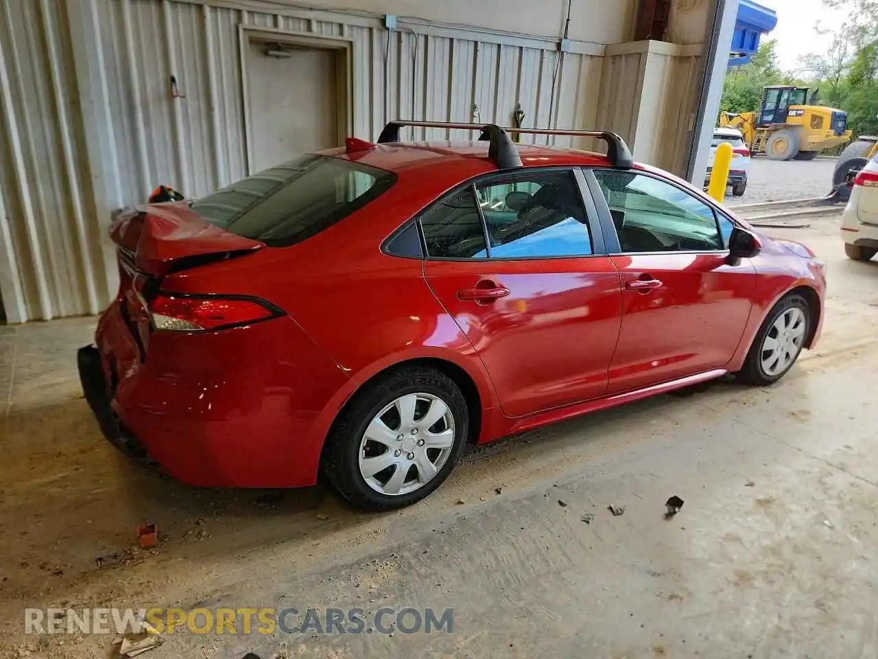 3 Photograph of a damaged car 5YFEPMAE3MP218738 TOYOTA COROLLA 2021