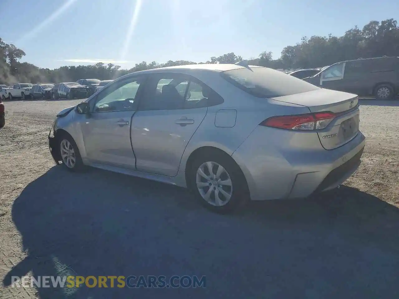 2 Фотография поврежденного автомобиля 5YFEPMAE3MP218884 TOYOTA COROLLA 2021