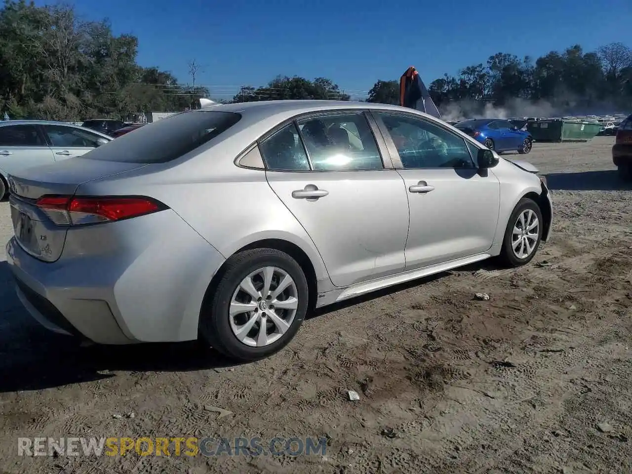 3 Фотография поврежденного автомобиля 5YFEPMAE3MP218884 TOYOTA COROLLA 2021