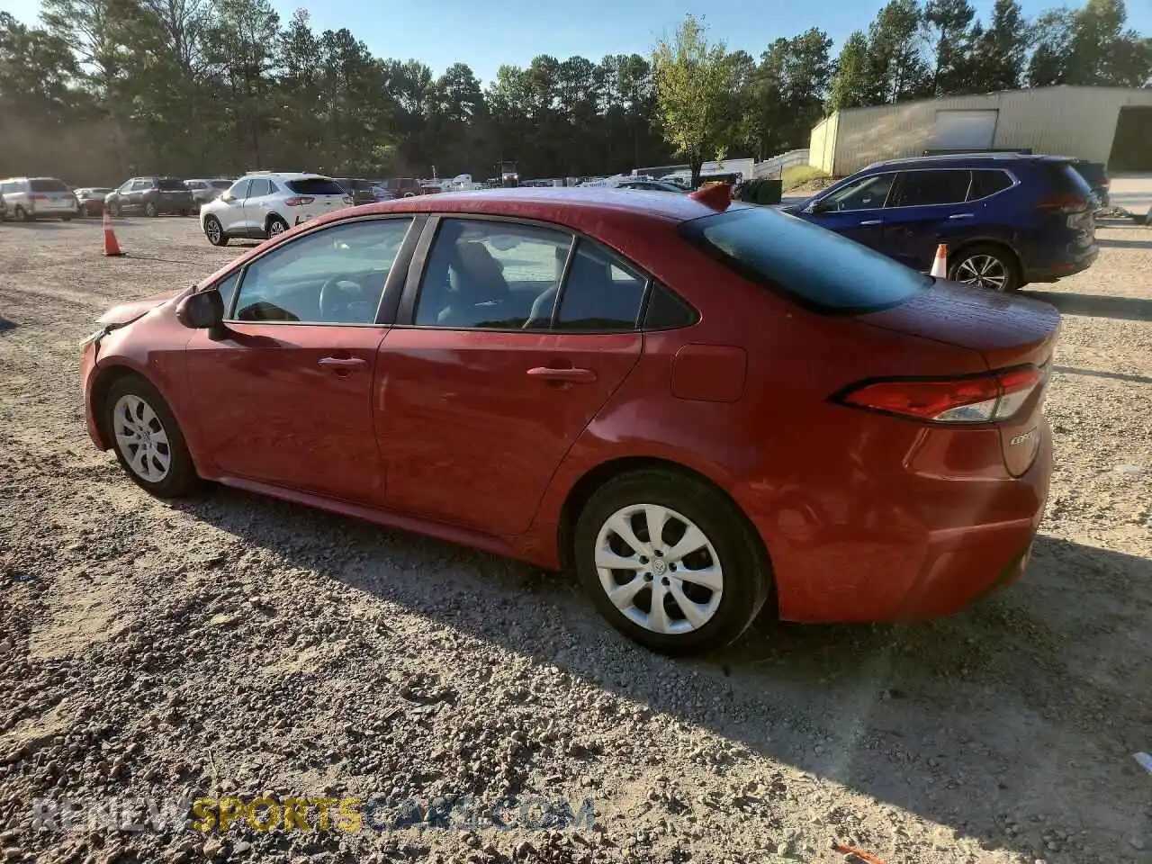 2 Photograph of a damaged car 5YFEPMAE3MP218979 TOYOTA COROLLA 2021