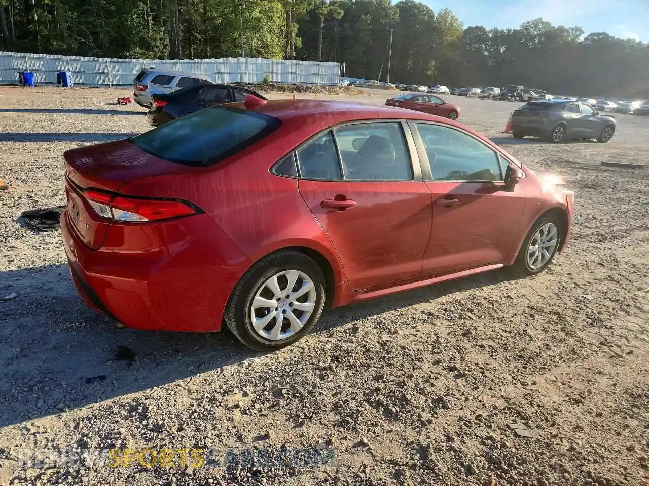 3 Photograph of a damaged car 5YFEPMAE3MP218979 TOYOTA COROLLA 2021