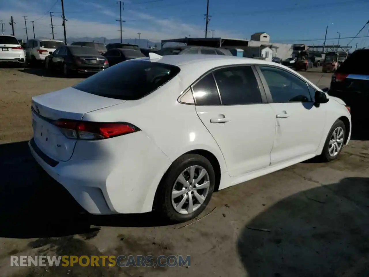 3 Photograph of a damaged car 5YFEPMAE3MP219100 TOYOTA COROLLA 2021