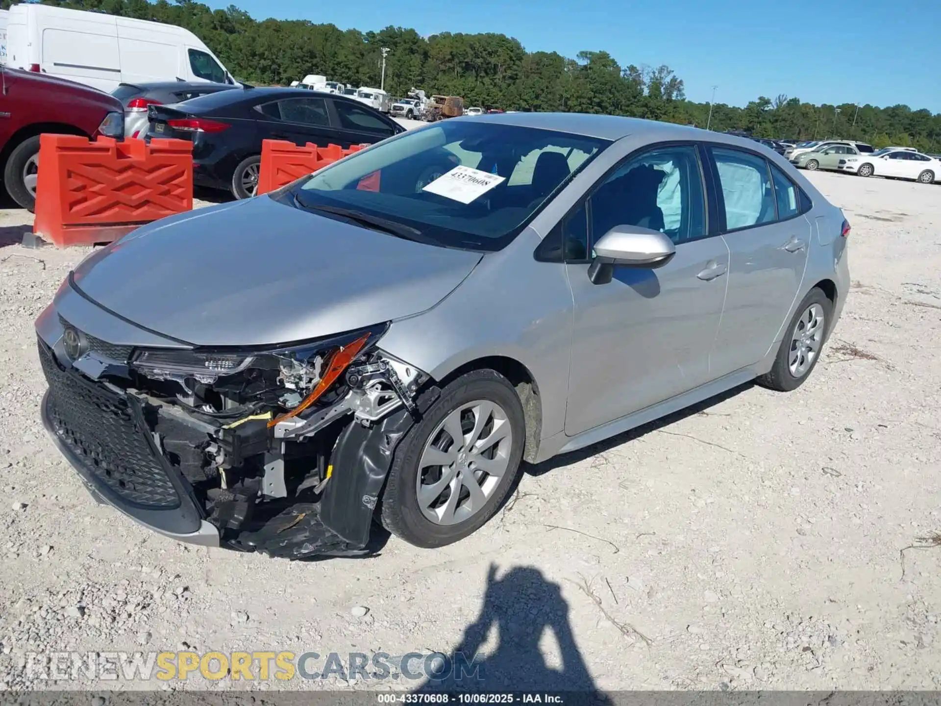 2 Фотография поврежденного автомобиля 5YFEPMAE3MP221512 TOYOTA COROLLA 2021