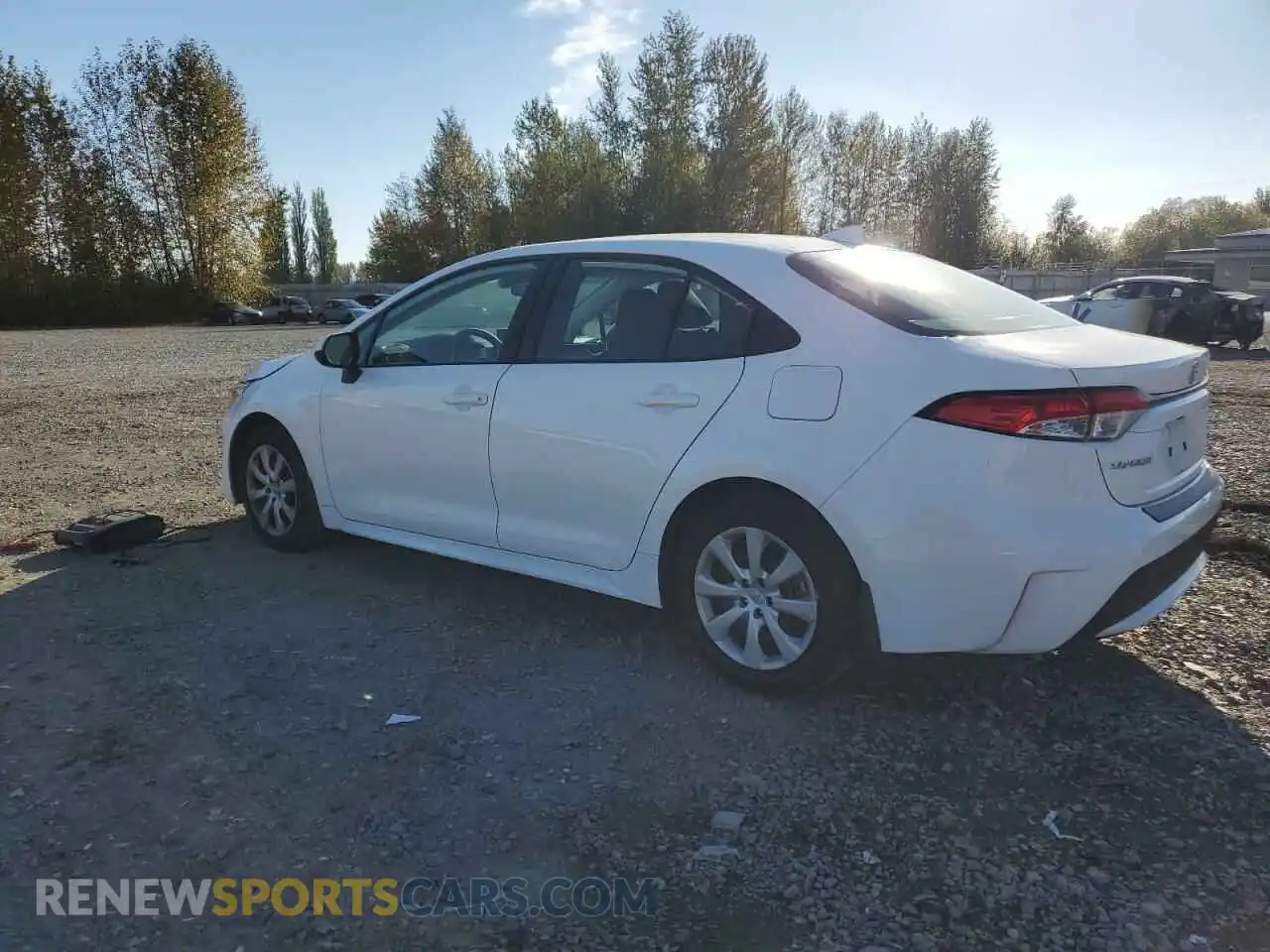2 Photograph of a damaged car 5YFEPMAE3MP223681 TOYOTA COROLLA 2021