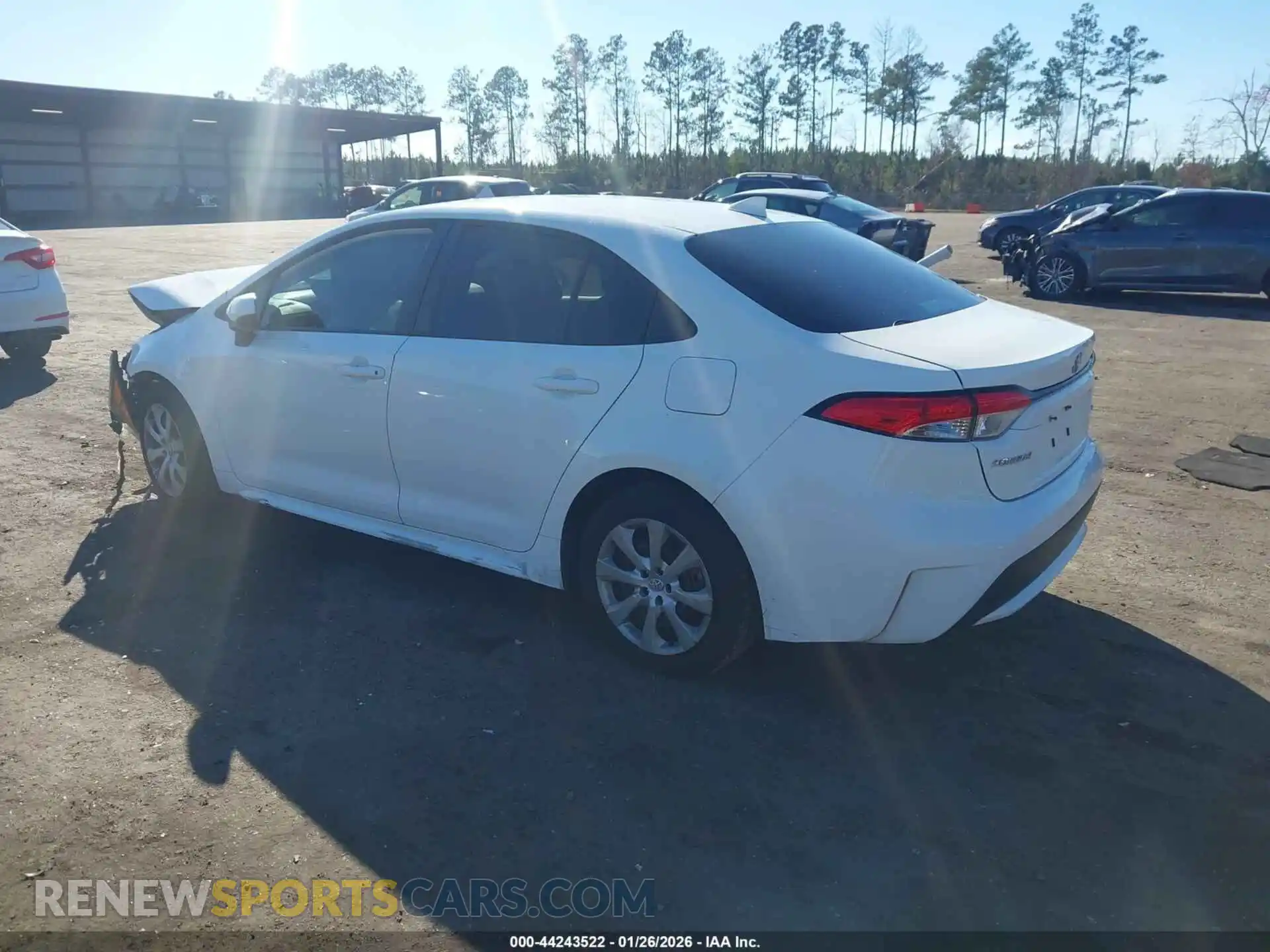3 Photograph of a damaged car 5YFEPMAE3MP228721 TOYOTA COROLLA 2021