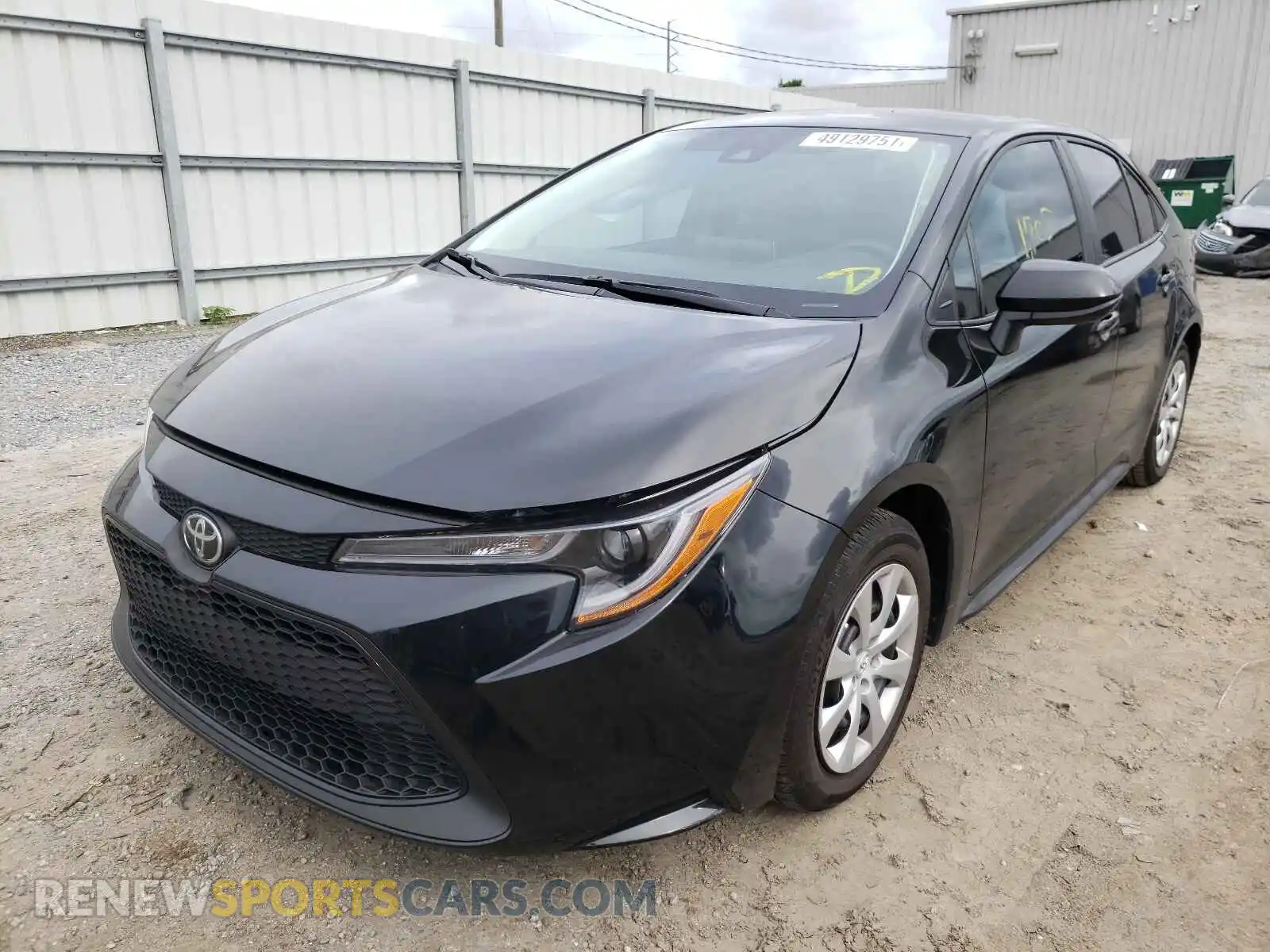 2 Photograph of a damaged car 5YFEPMAE3MP229268 TOYOTA COROLLA 2021