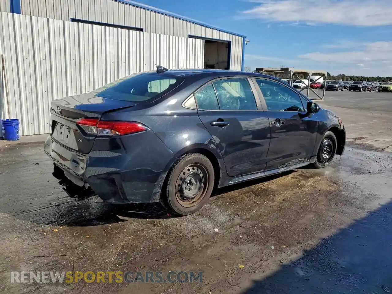 3 Photograph of a damaged car 5YFEPMAE3MP232526 TOYOTA COROLLA 2021