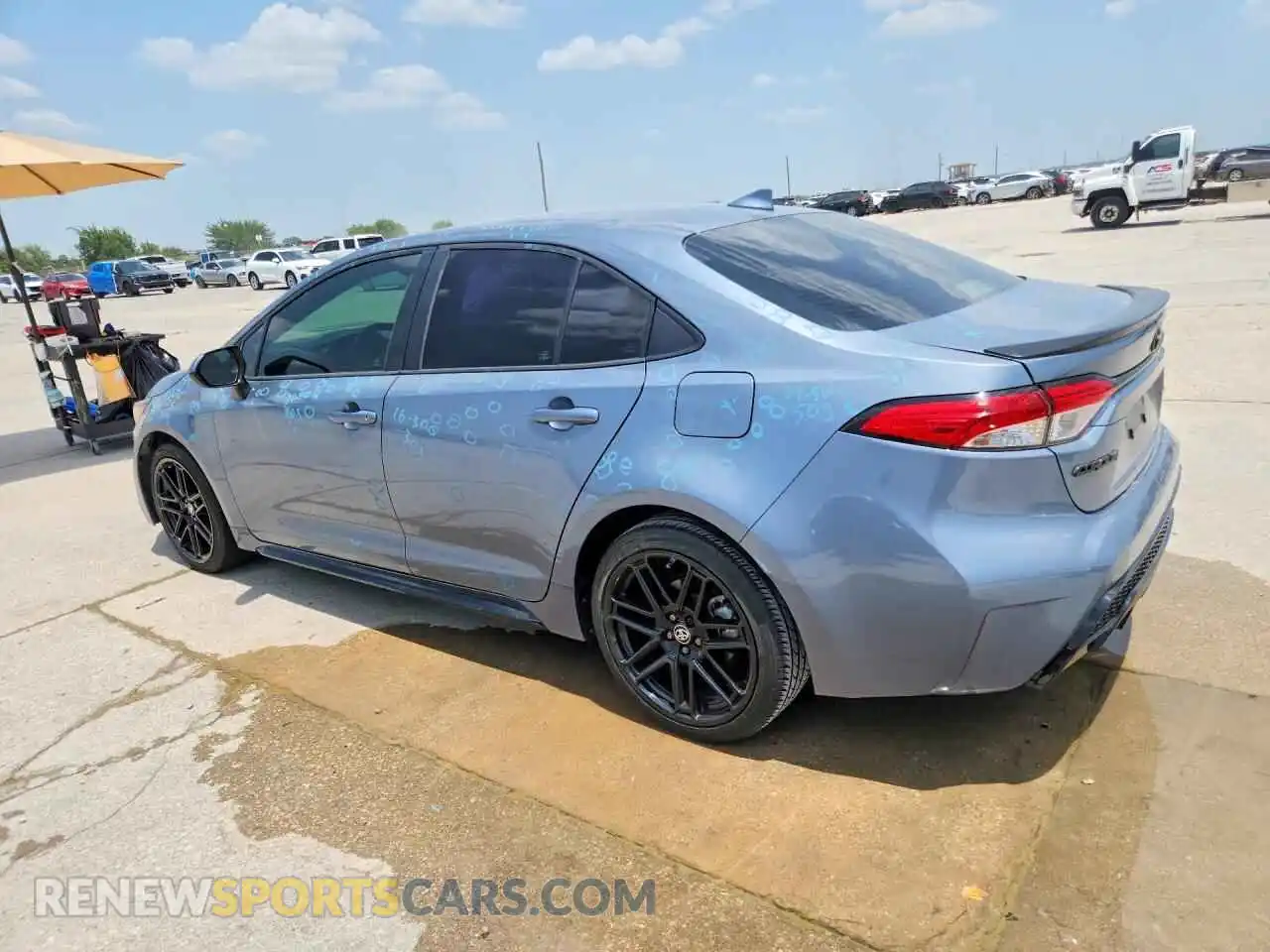 2 Photograph of a damaged car 5YFEPMAE3MP232610 TOYOTA COROLLA 2021