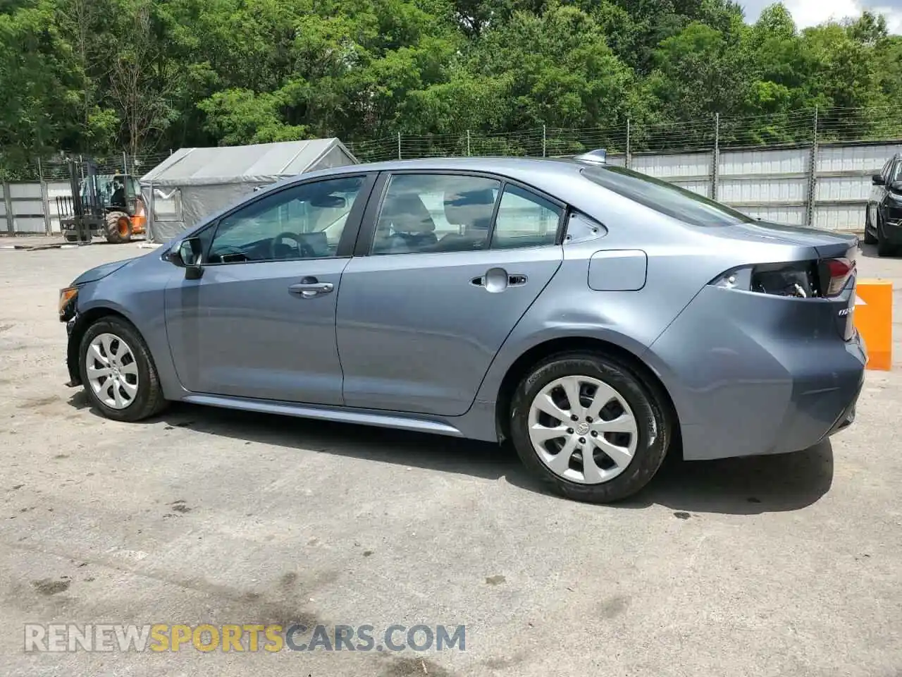 2 Photograph of a damaged car 5YFEPMAE3MP233286 TOYOTA COROLLA 2021